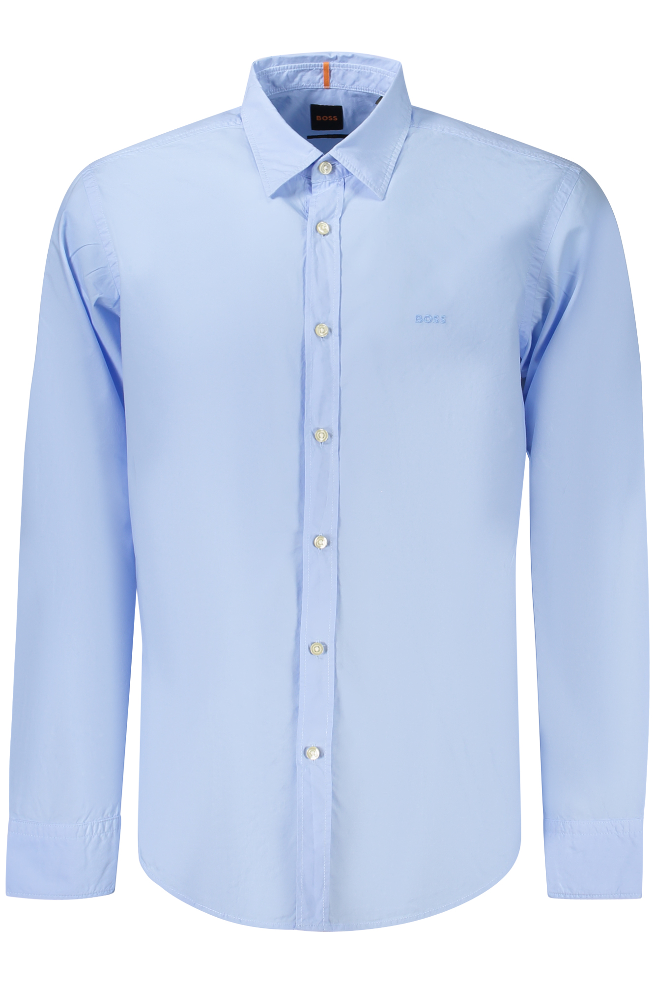 BOSS CAMICIA MANICHE LUNGHE UOMO - Azzurro