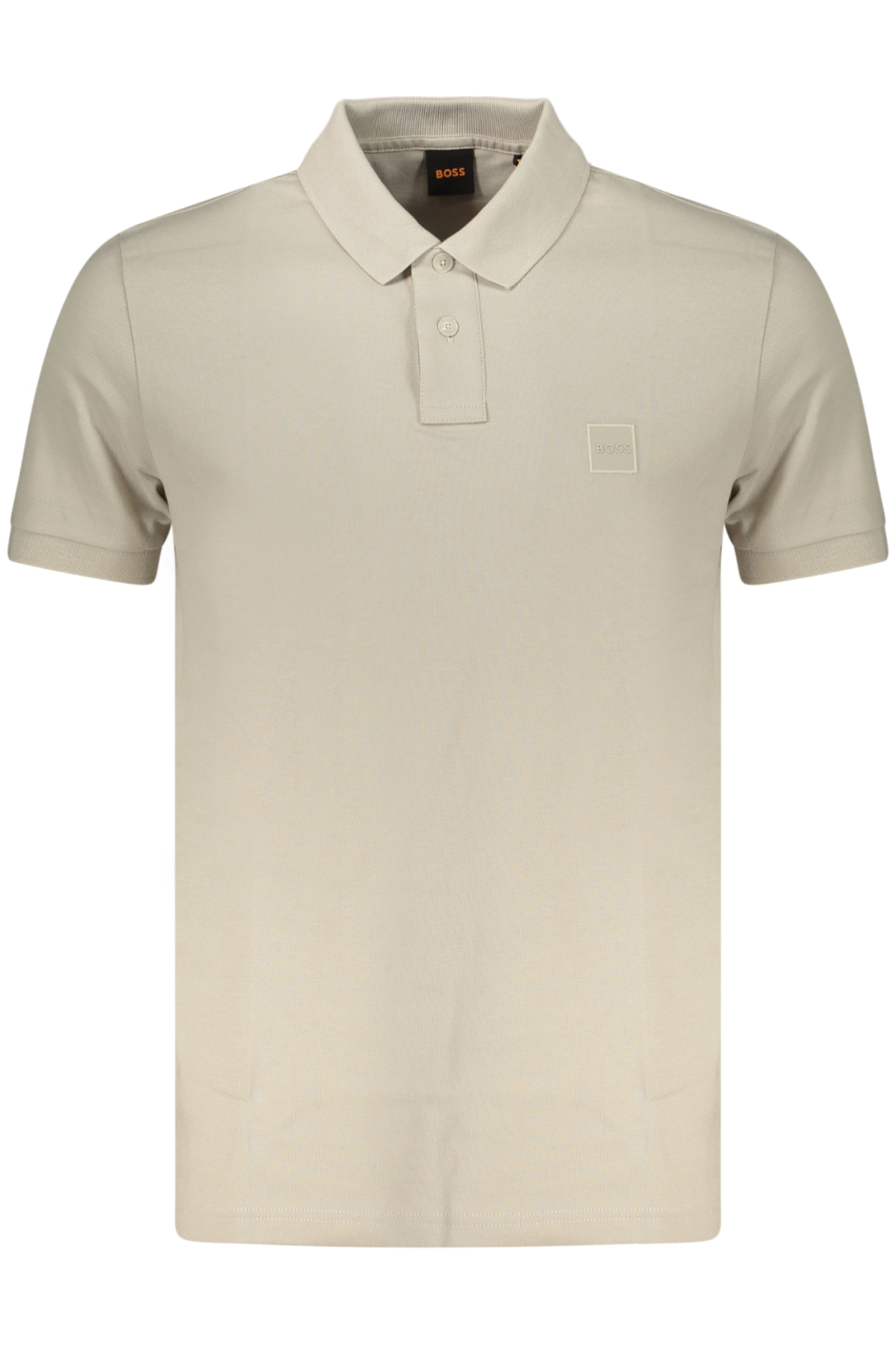 BOSS POLO MANICHE CORTE UOMO - Beige