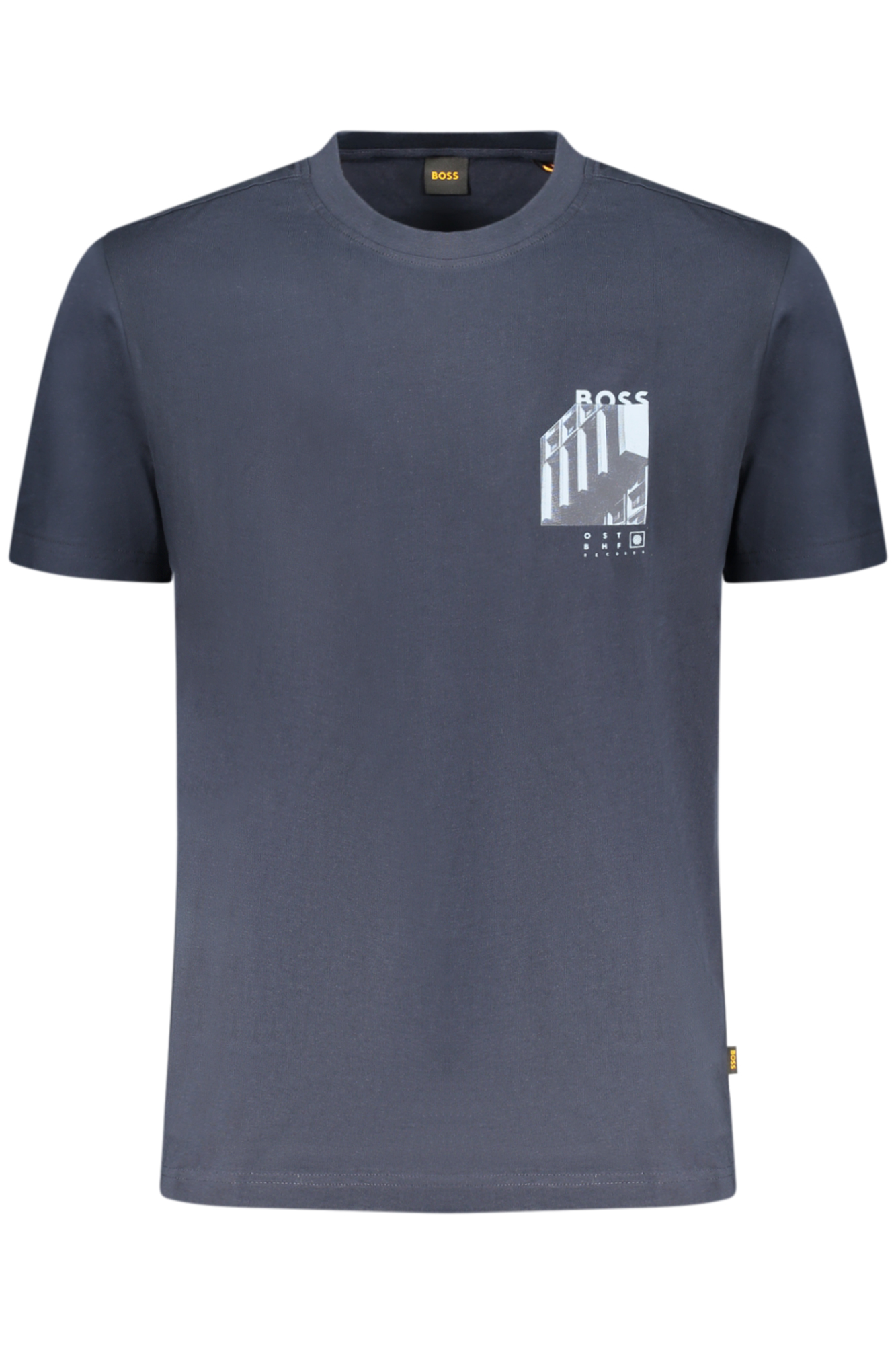 BOSS T-SHIRT MANICHE CORTE UOMO - Blu