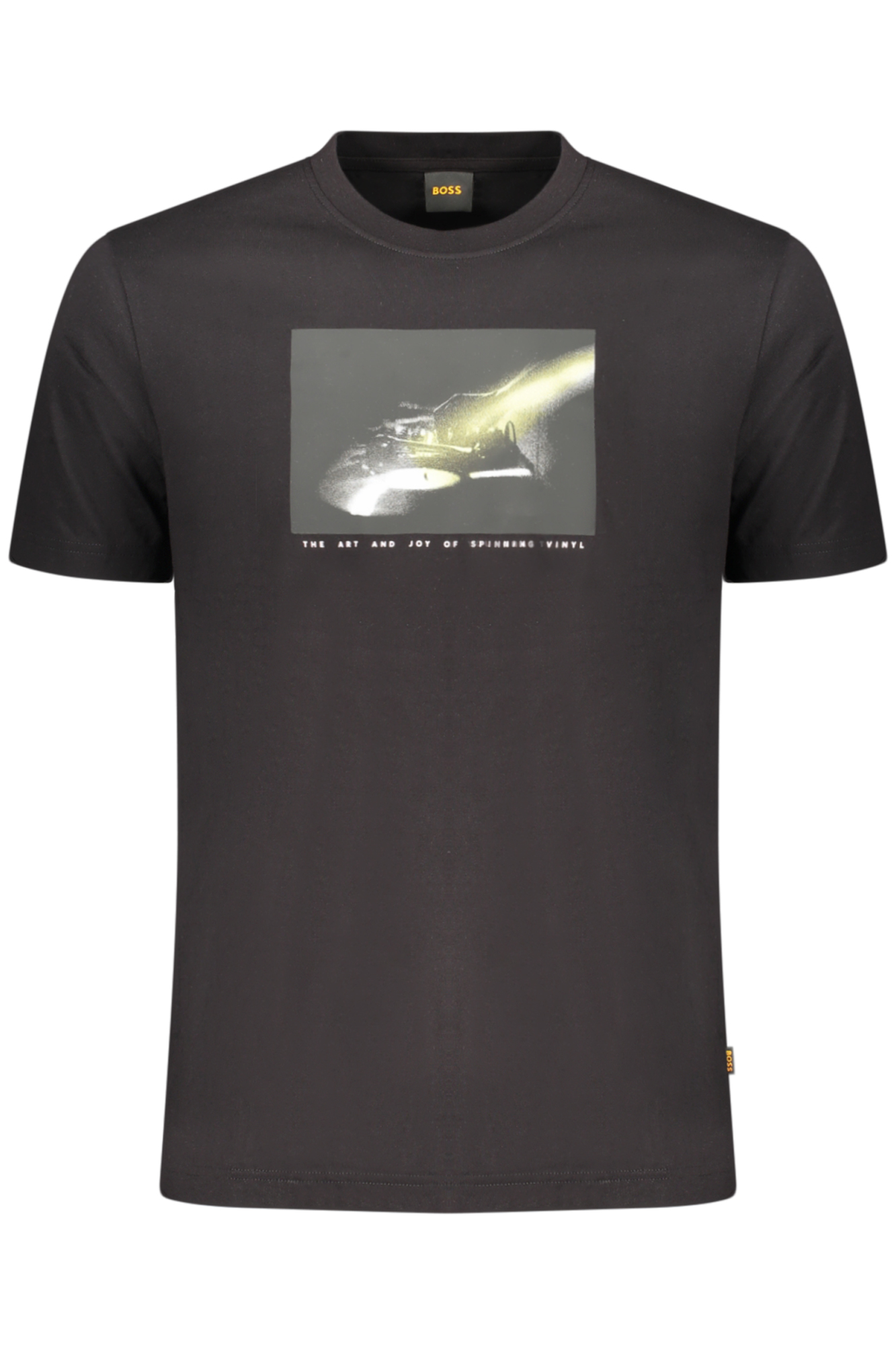 BOSS T-SHIRT MANICHE CORTE UOMO - Nero