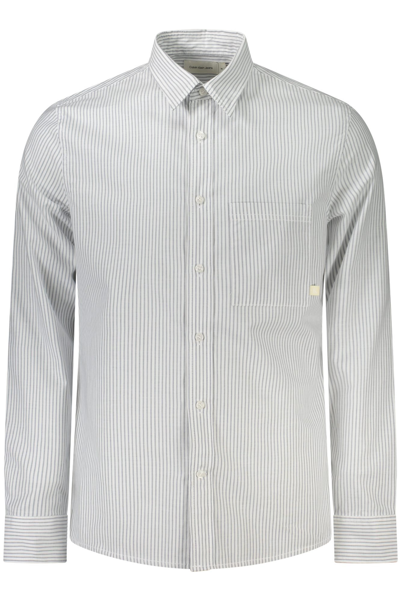 CALVIN KLEIN CAMICIA MANICHE LUNGHE UOMO - Bianco