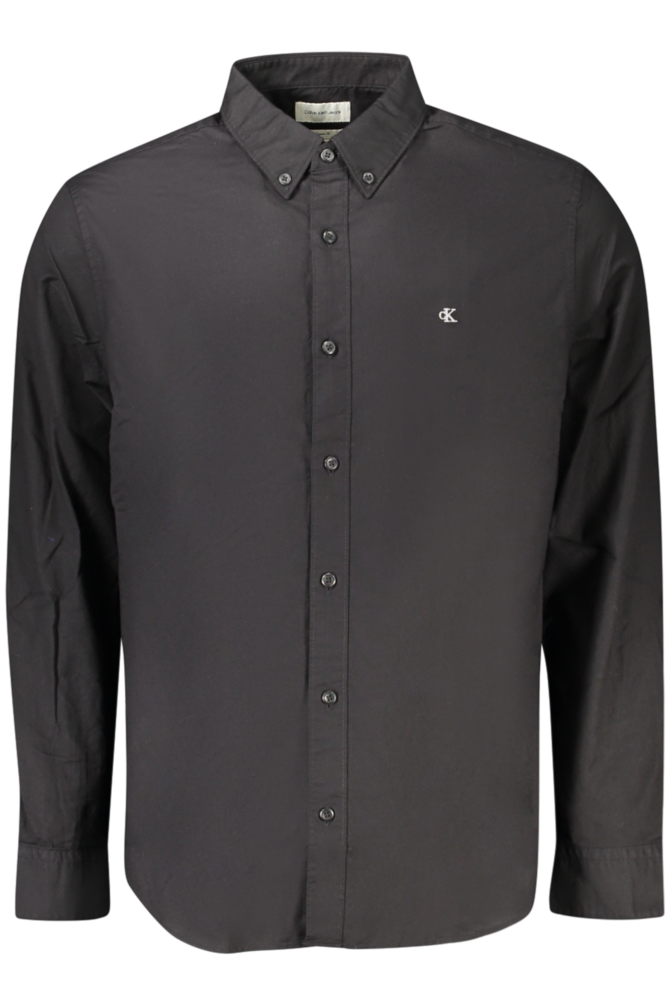 CALVIN KLEIN CAMICIA MANICHE LUNGHE UOMO - Nero