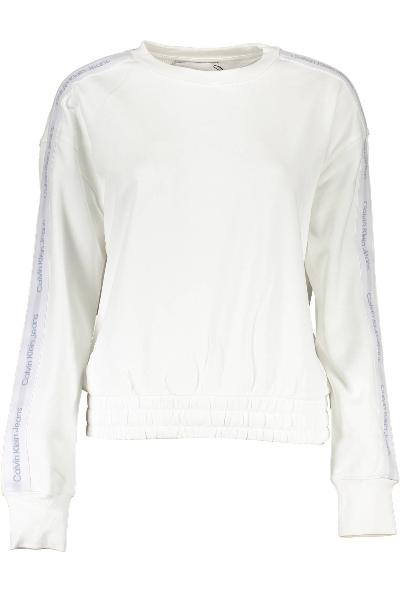 CALVIN KLEIN FELPA SENZA ZIP DONNA - Bianco