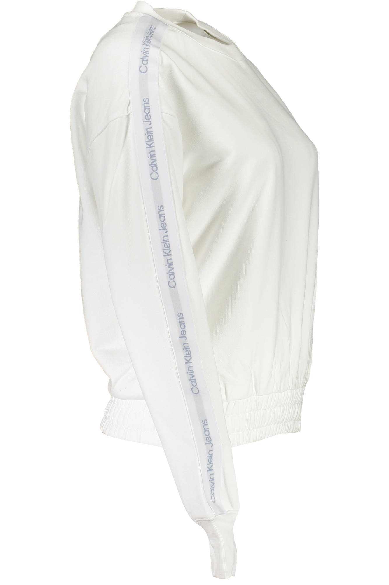 CALVIN KLEIN FELPA SENZA ZIP DONNA - Bianco - immagine 3