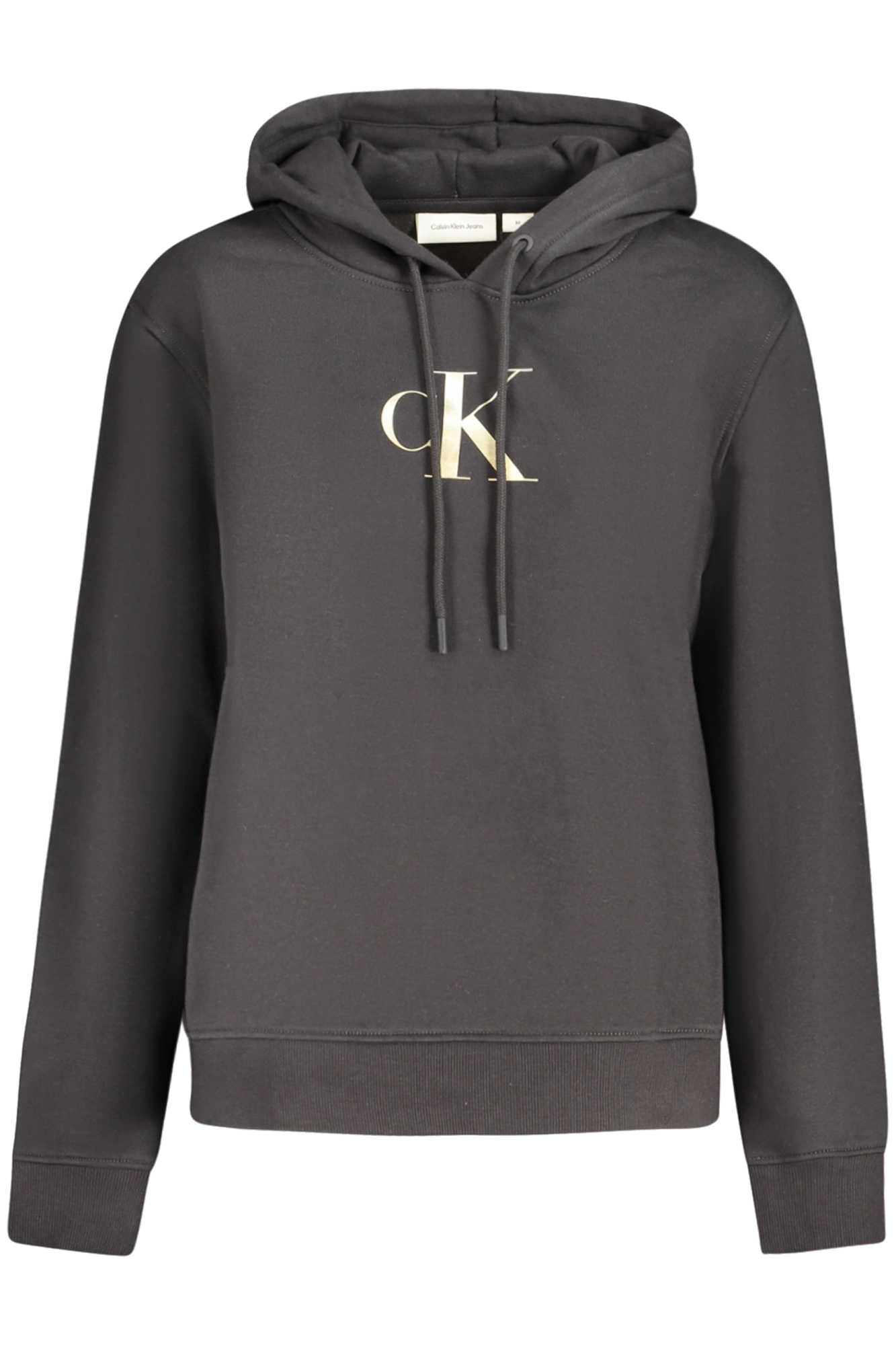 CALVIN KLEIN FELPA SENZA ZIP DONNA - Nero