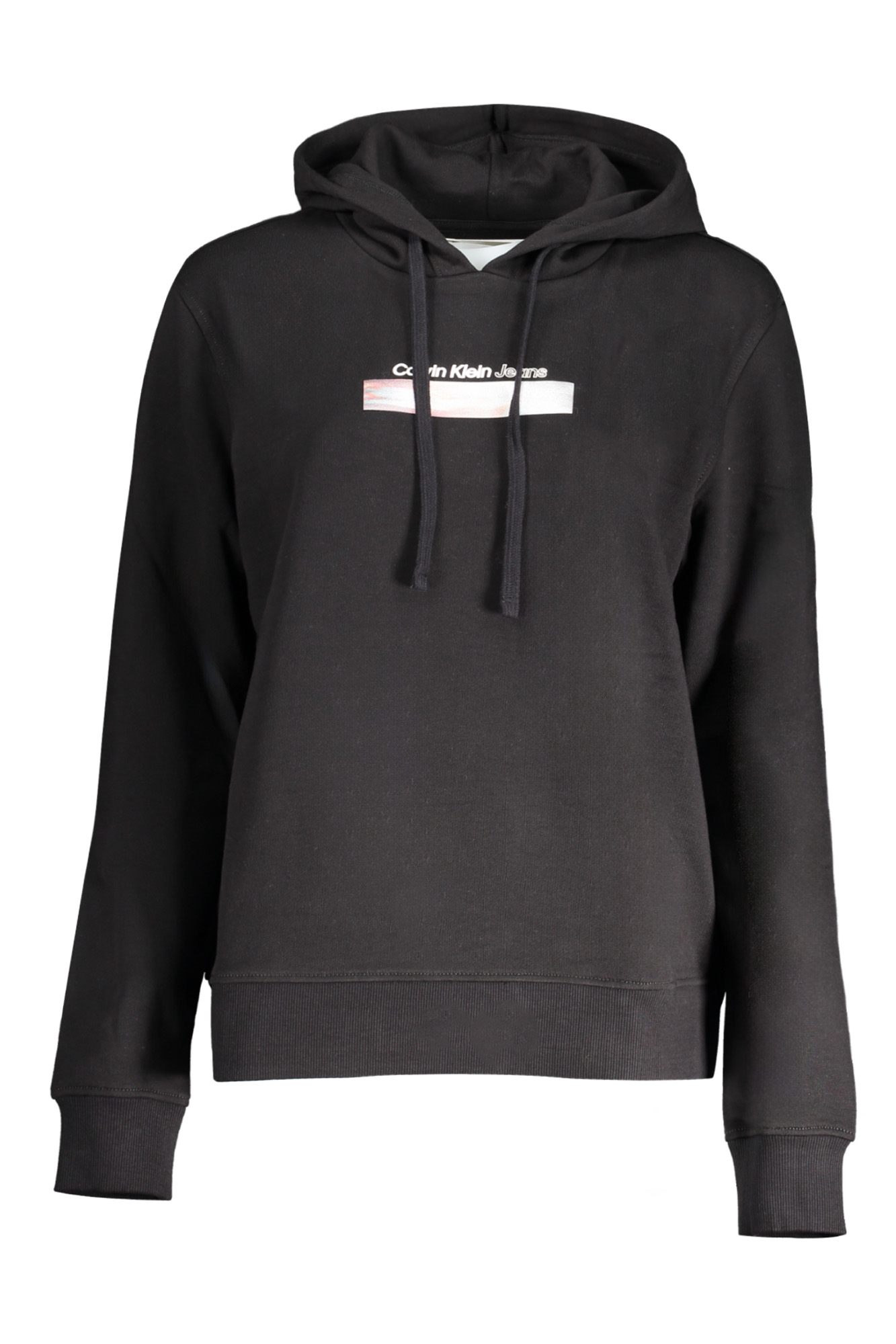 CALVIN KLEIN FELPA SENZA ZIP DONNA - Nero