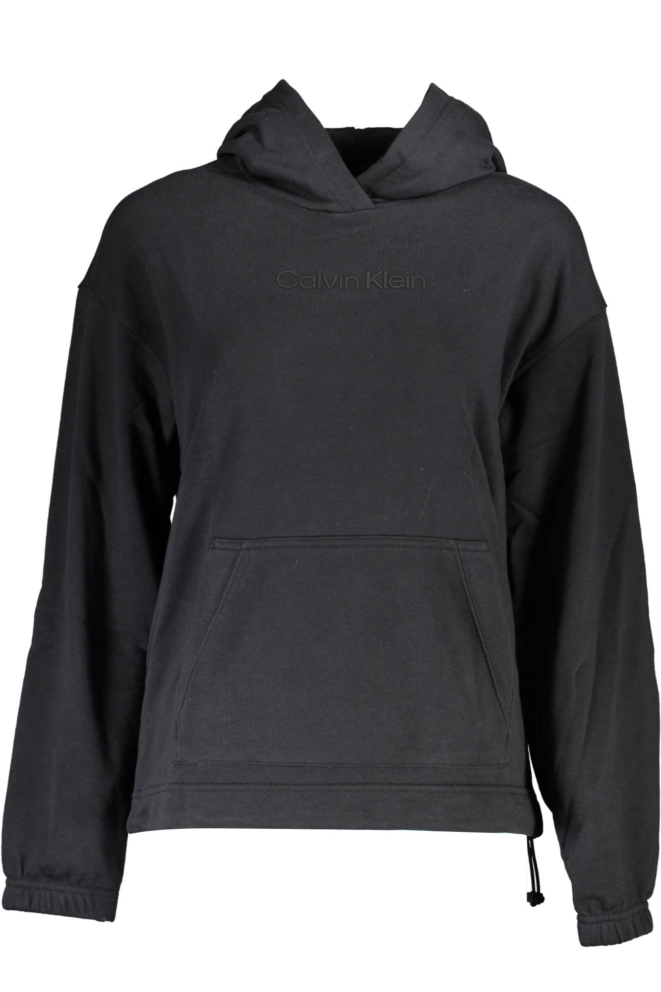 CALVIN KLEIN FELPA SENZA ZIP DONNA - Nero