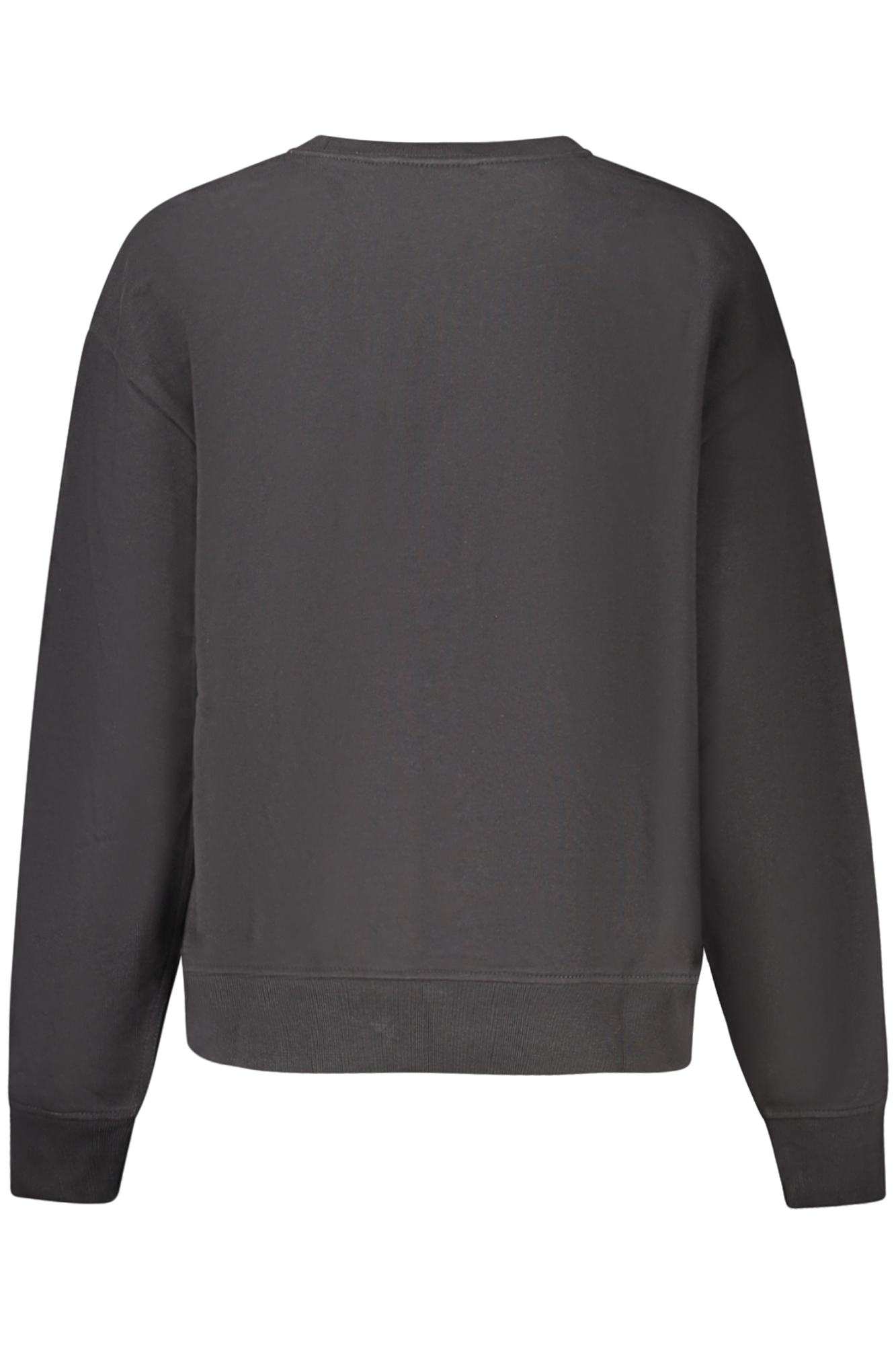 CALVIN KLEIN FELPA SENZA ZIP DONNA - Nero - immagine 2