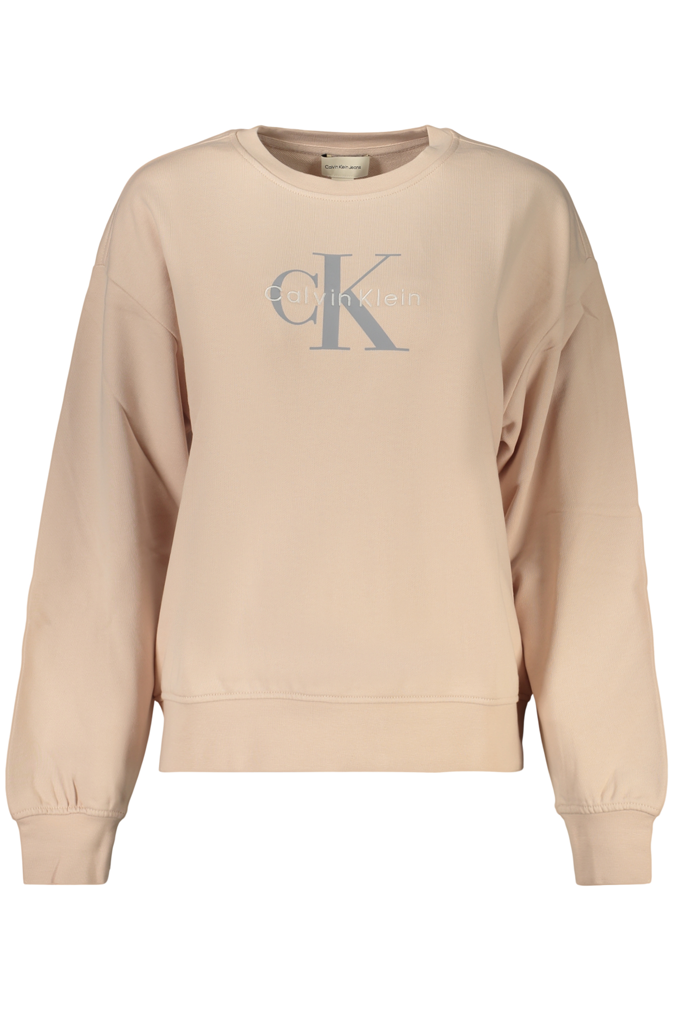 CALVIN KLEIN FELPA SENZA ZIP DONNA - Rosa