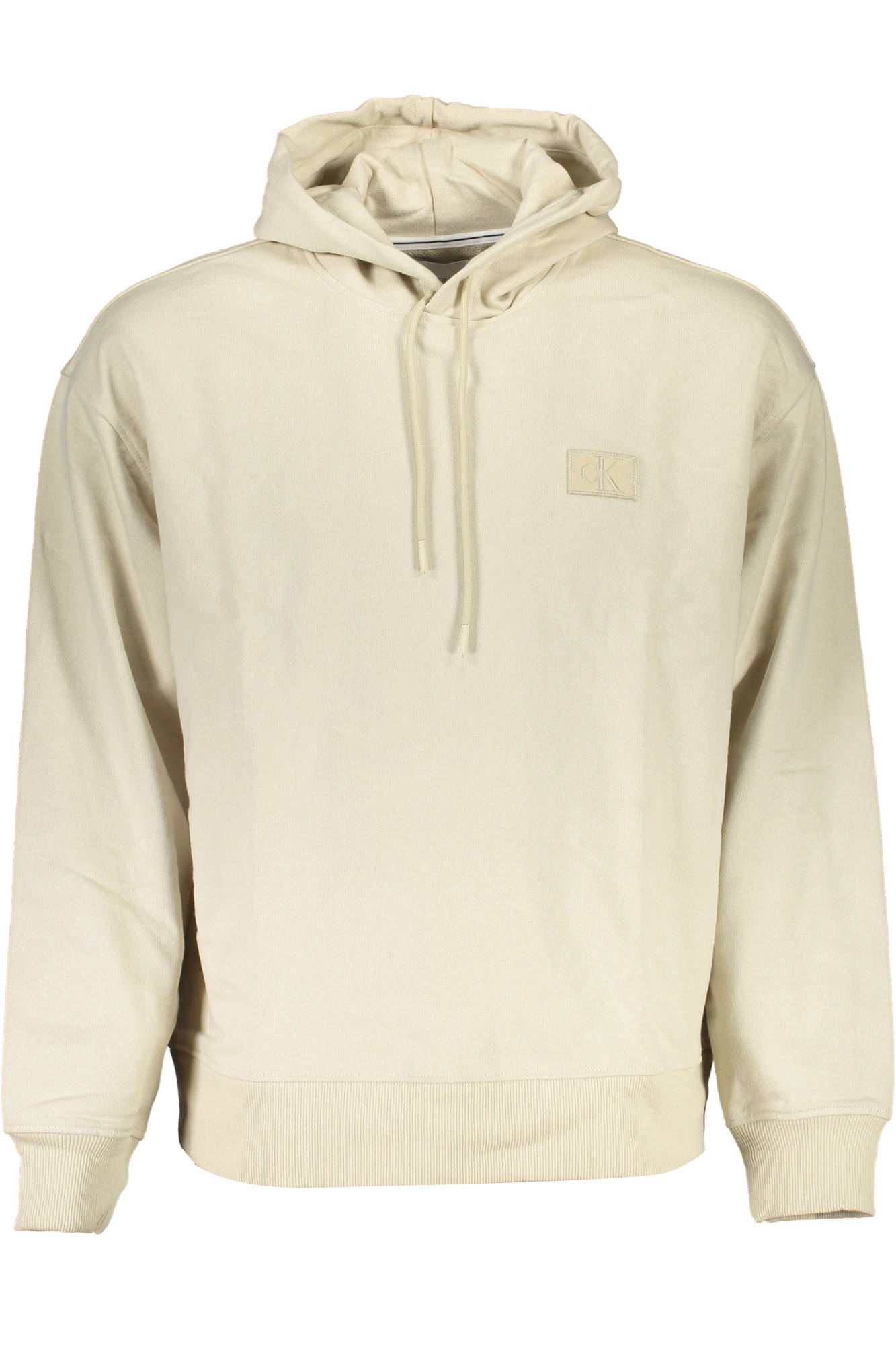 CALVIN KLEIN FELPA SENZA ZIP UOMO - Beige