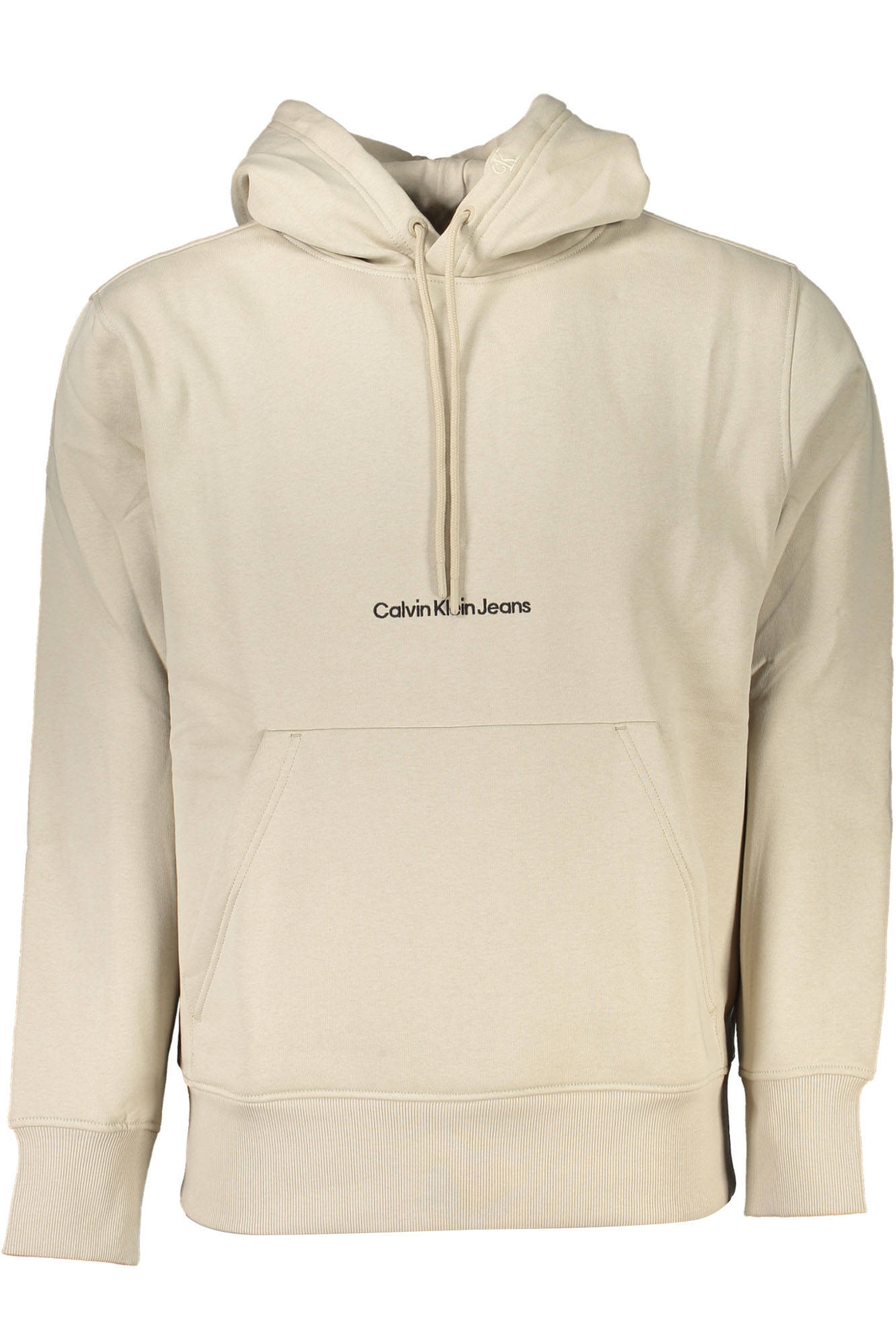 CALVIN KLEIN FELPA SENZA ZIP UOMO - Beige