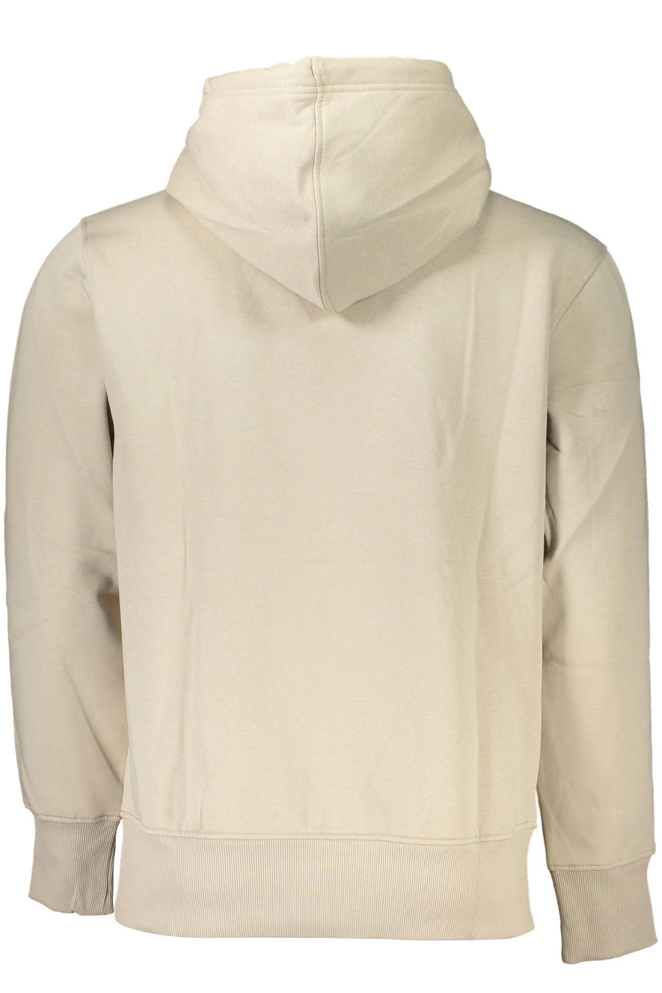 CALVIN KLEIN FELPA SENZA ZIP UOMO - Beige - immagine 2