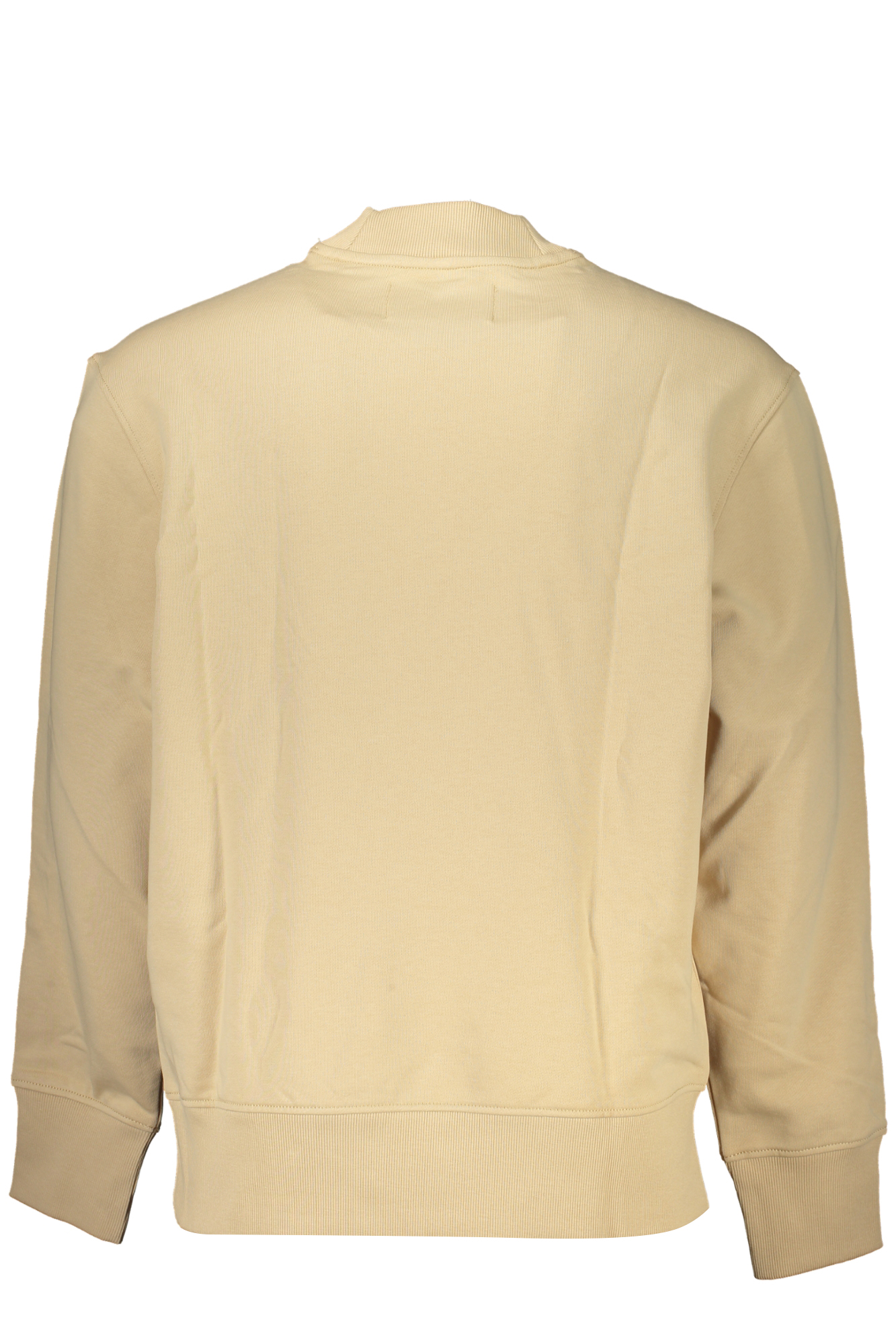 CALVIN KLEIN FELPA SENZA ZIP UOMO - Beige - immagine 2