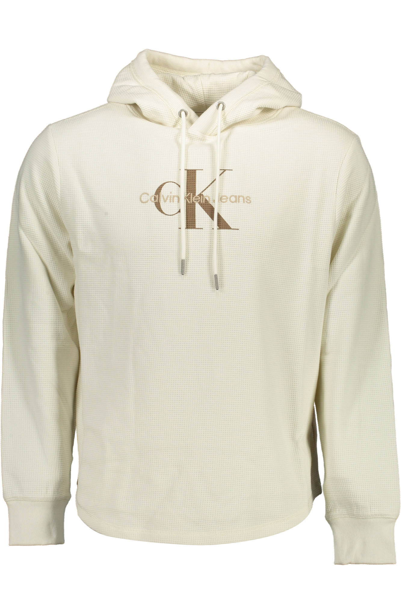 CALVIN KLEIN FELPA SENZA ZIP UOMO - Bianco