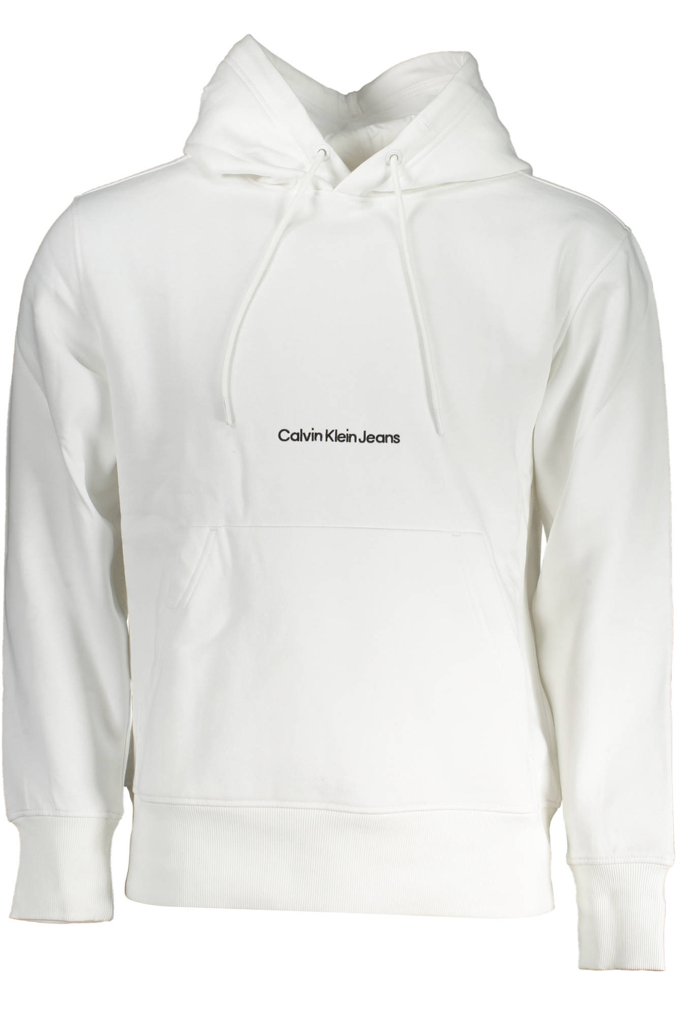 CALVIN KLEIN FELPA SENZA ZIP UOMO - Bianco