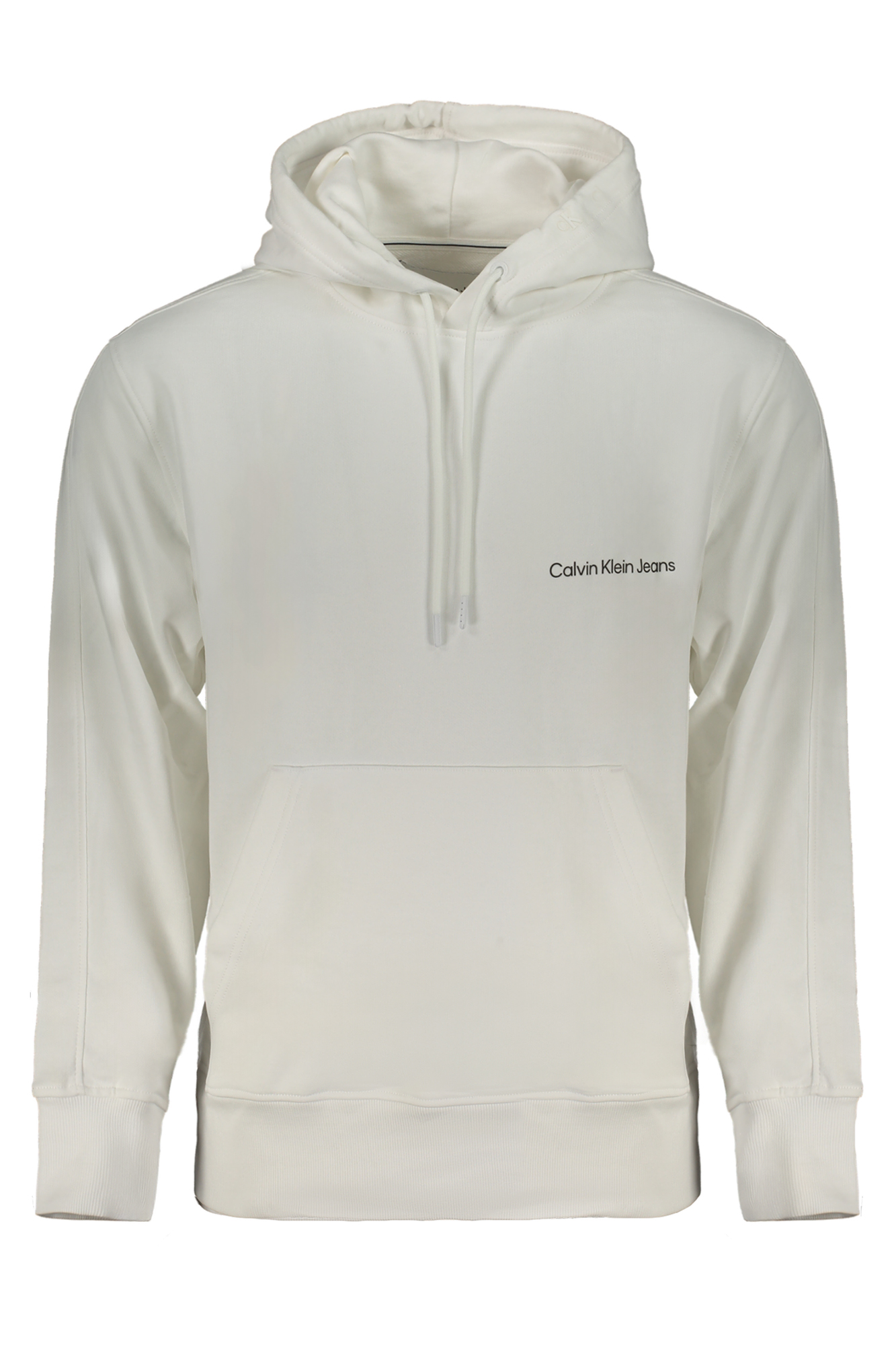 CALVIN KLEIN FELPA SENZA ZIP UOMO - Bianco