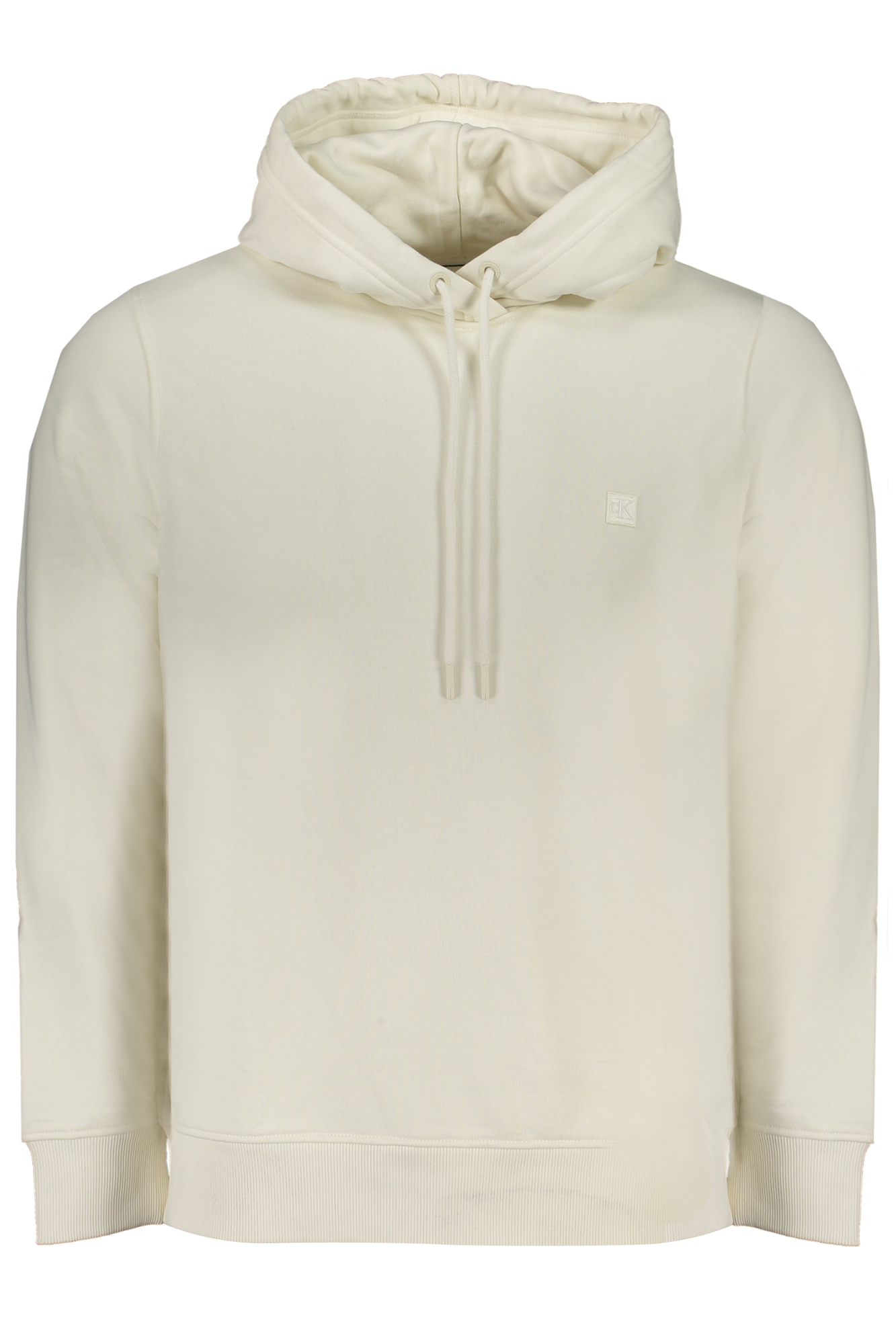 CALVIN KLEIN FELPA SENZA ZIP UOMO - Bianco
