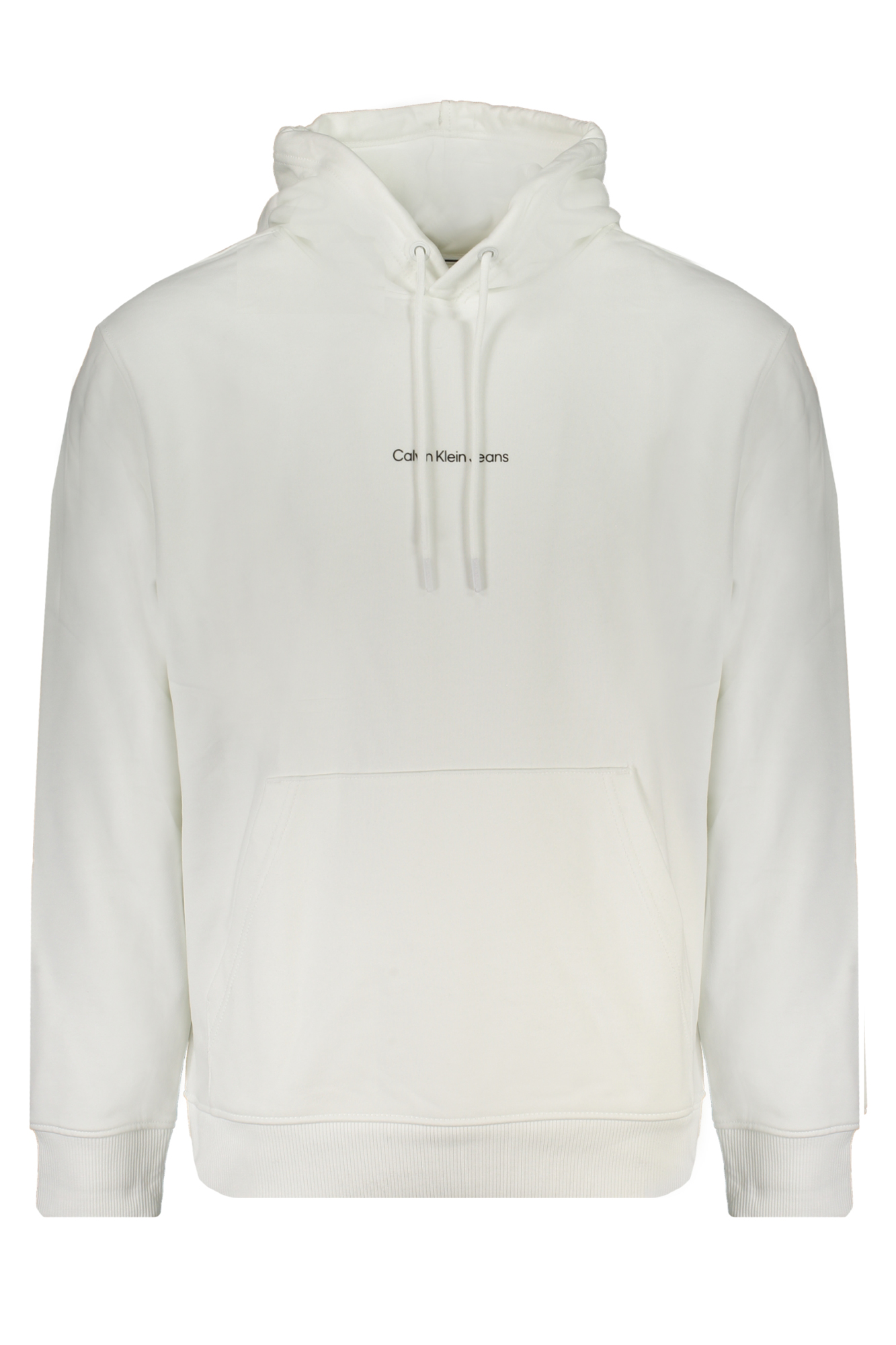 CALVIN KLEIN FELPA SENZA ZIP UOMO - Bianco