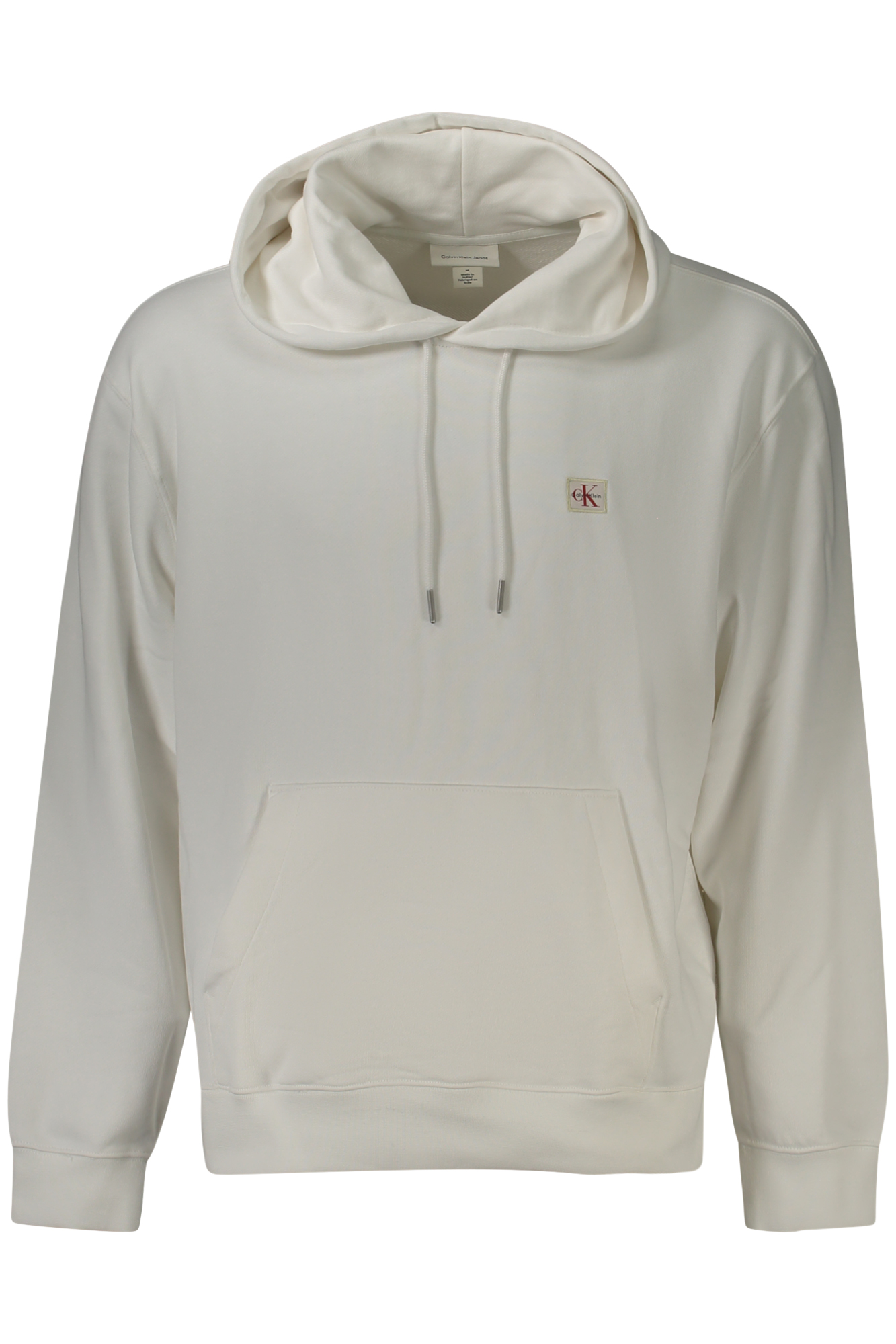CALVIN KLEIN FELPA SENZA ZIP UOMO - Bianco