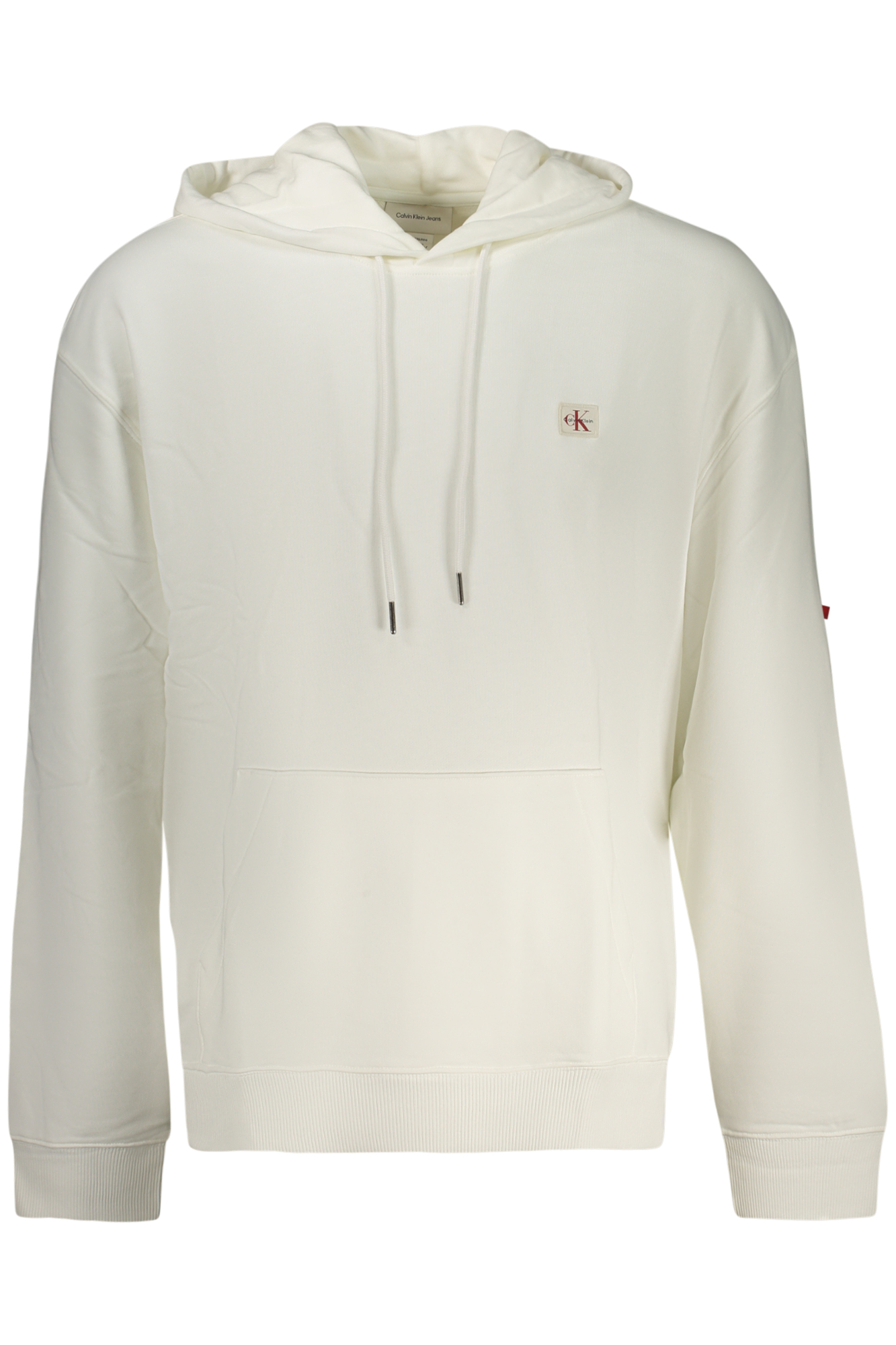 CALVIN KLEIN FELPA SENZA ZIP UOMO - Bianco