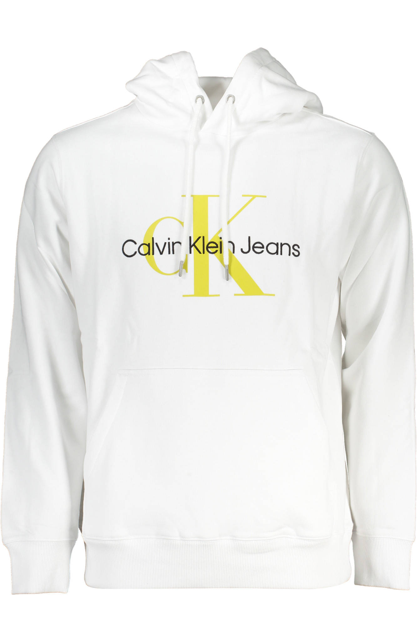 CALVIN KLEIN FELPA SENZA ZIP UOMO - Bianco
