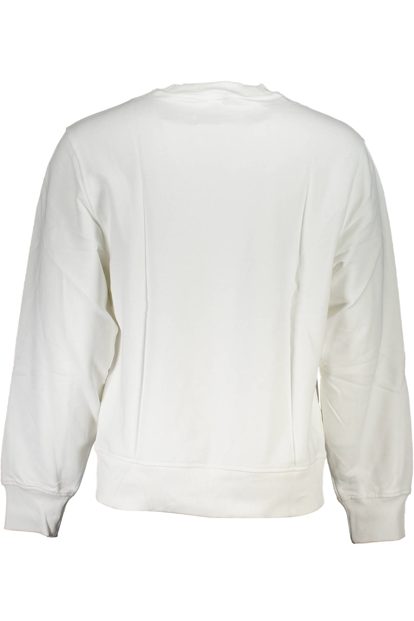 CALVIN KLEIN FELPA SENZA ZIP UOMO - Bianco - immagine 2