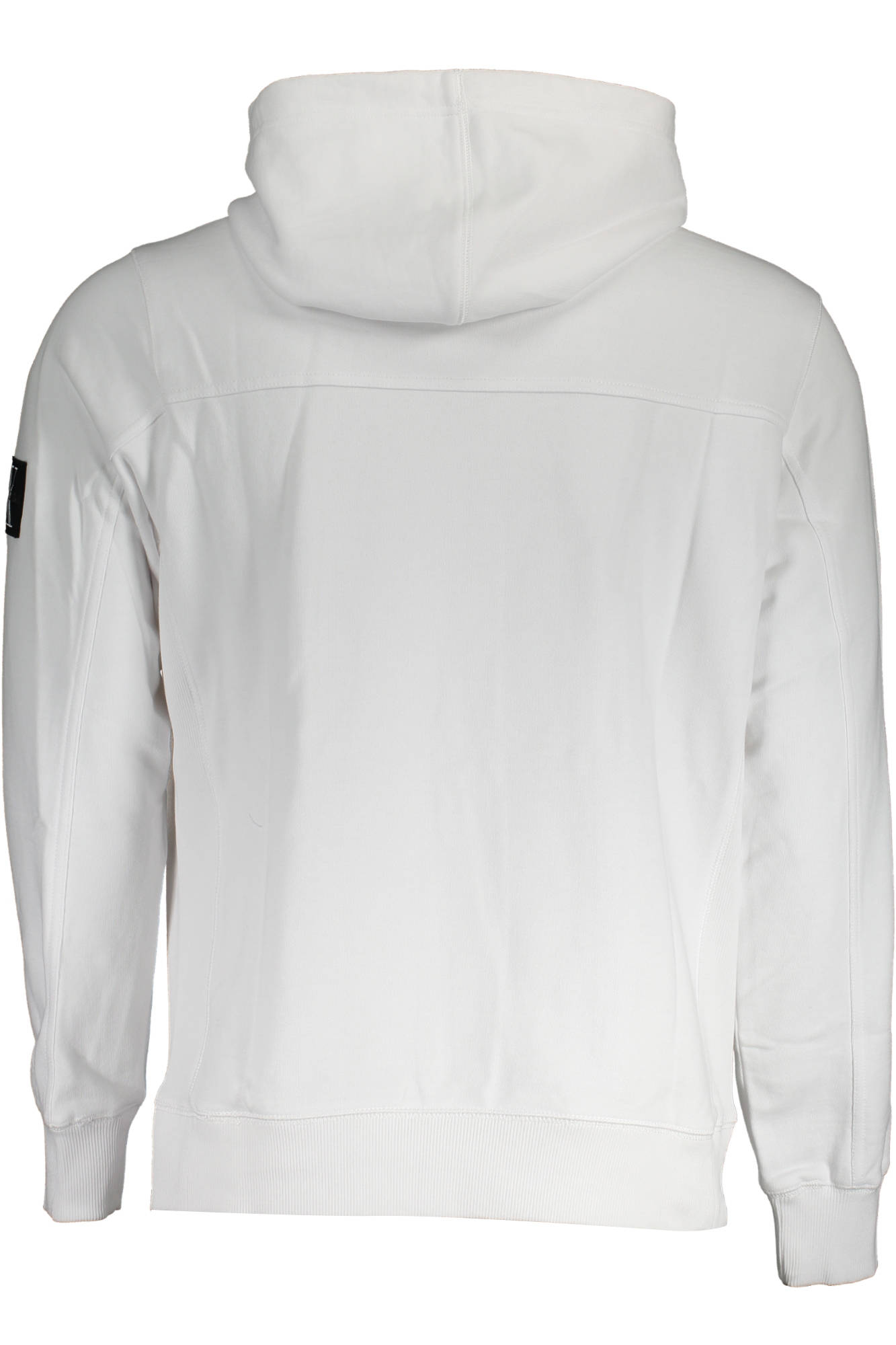 CALVIN KLEIN FELPA SENZA ZIP UOMO - Bianco - immagine 2