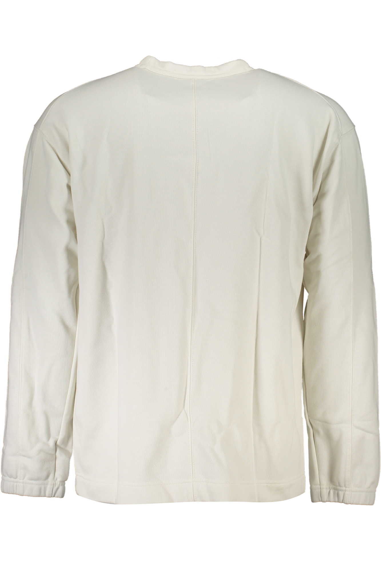 CALVIN KLEIN FELPA SENZA ZIP UOMO - Bianco - immagine 2