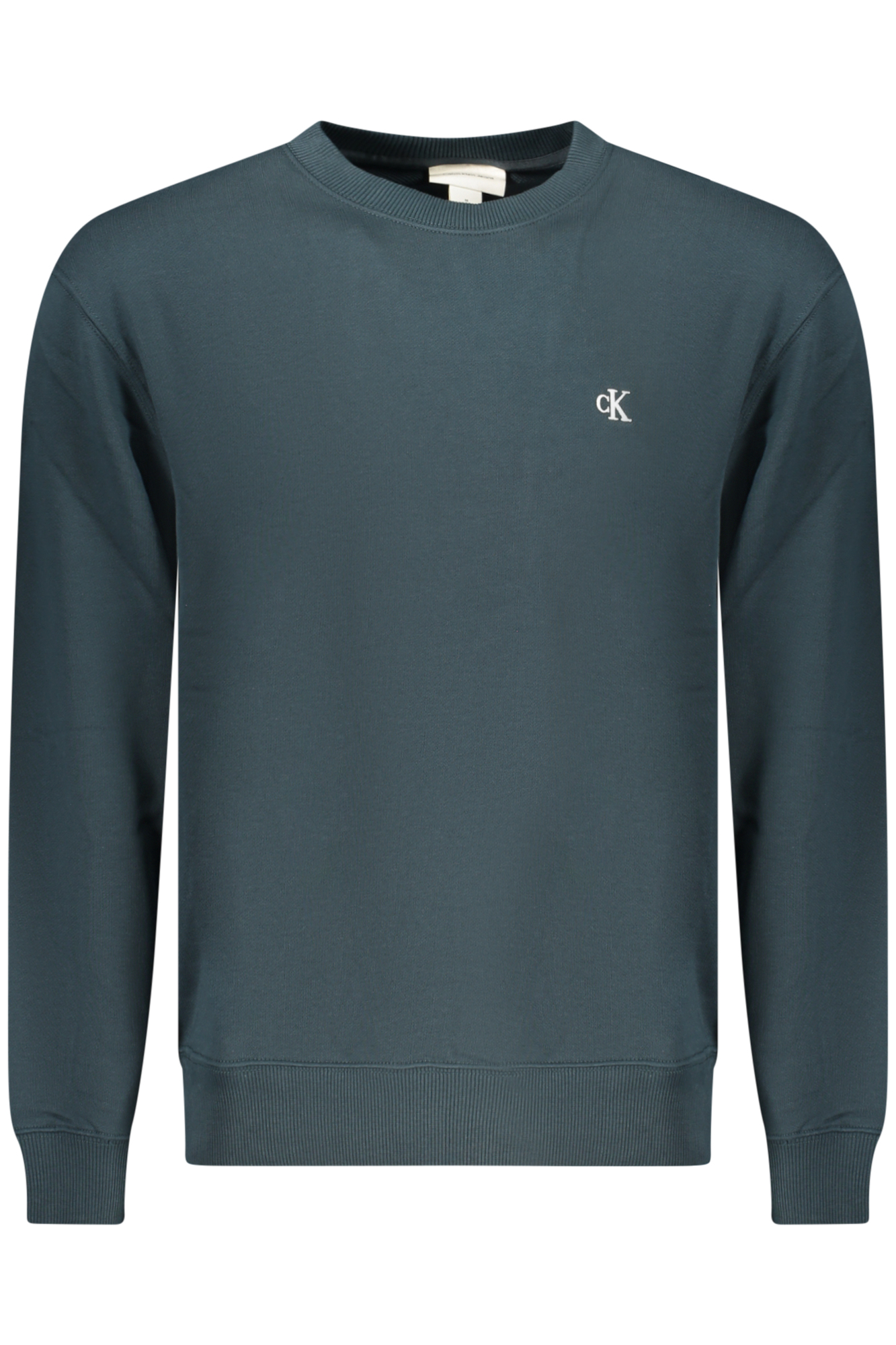 CALVIN KLEIN FELPA SENZA ZIP UOMO - Blu