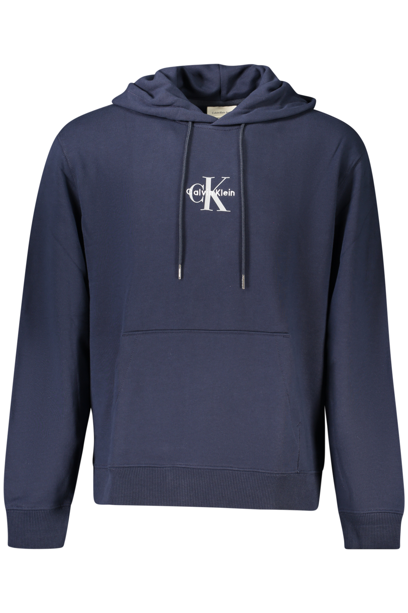 CALVIN KLEIN FELPA SENZA ZIP UOMO - Blu
