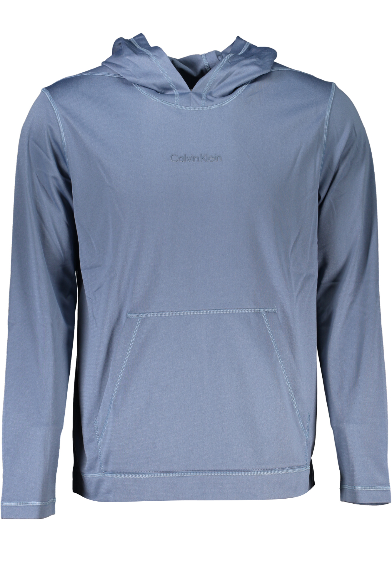 CALVIN KLEIN FELPA SENZA ZIP UOMO - Blu