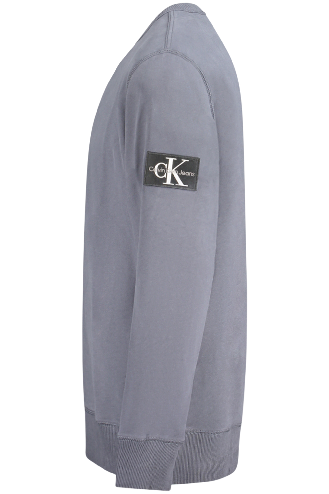 CALVIN KLEIN FELPA SENZA ZIP UOMO - Blu - immagine 3
