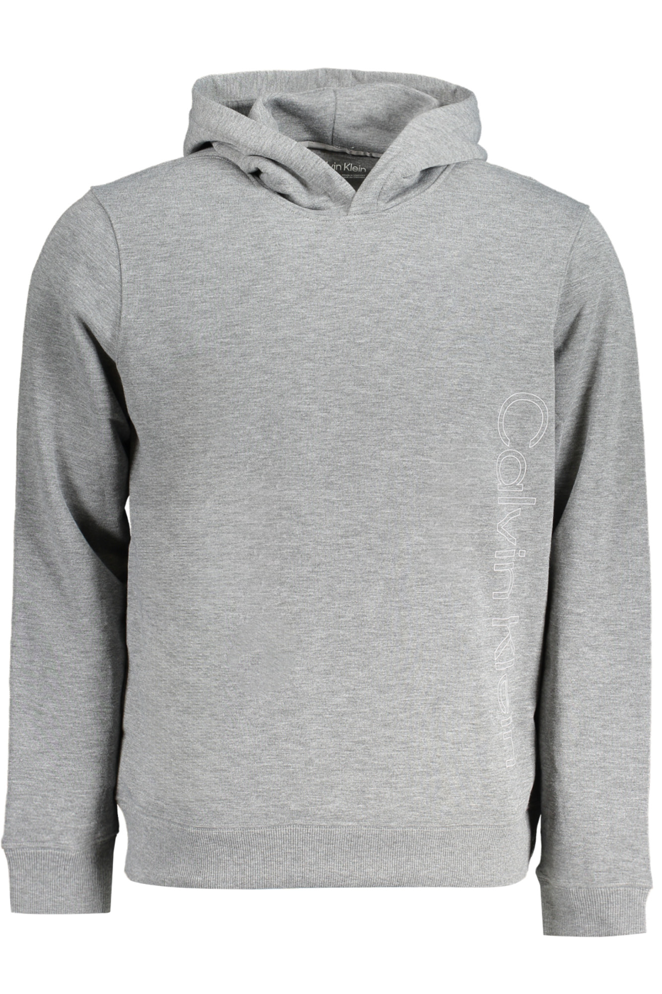 CALVIN KLEIN FELPA SENZA ZIP UOMO - Grigio