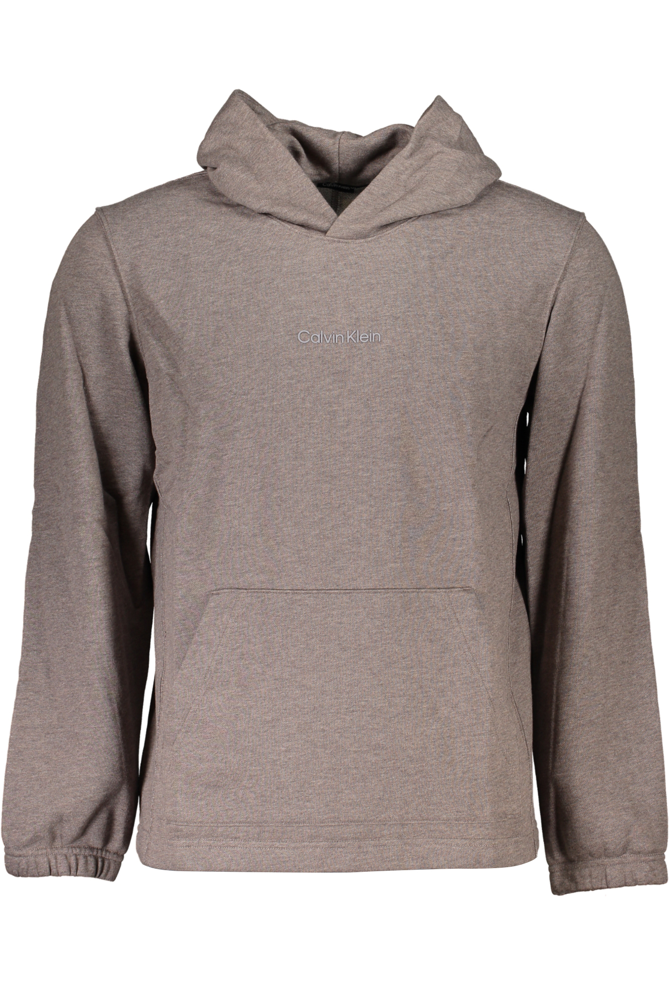 CALVIN KLEIN FELPA SENZA ZIP UOMO - Marrone