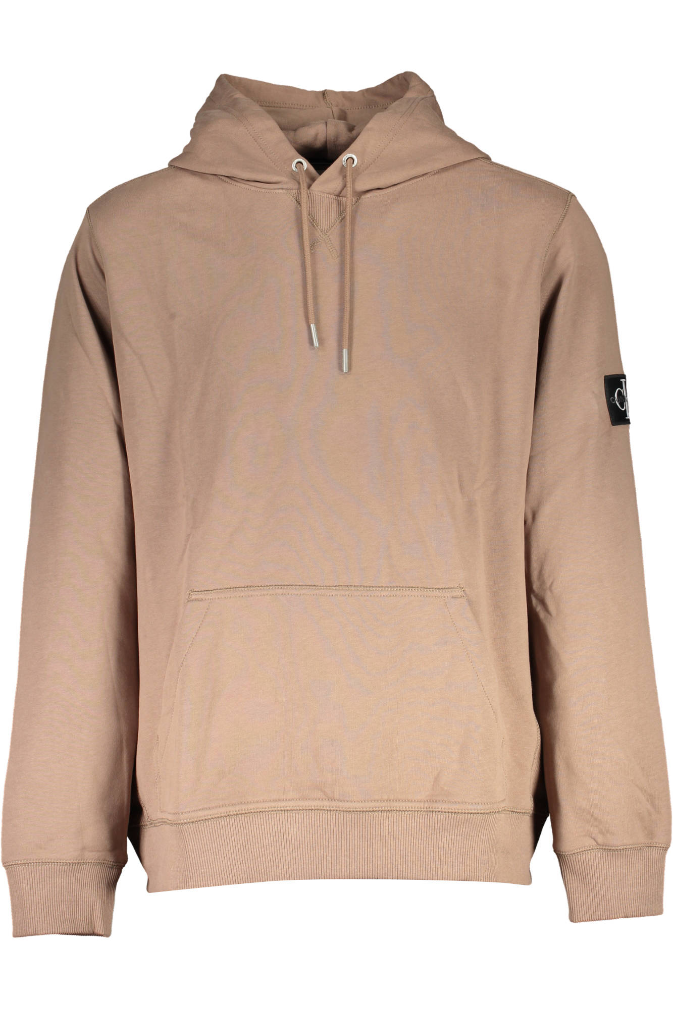 CALVIN KLEIN FELPA SENZA ZIP UOMO - Marrone