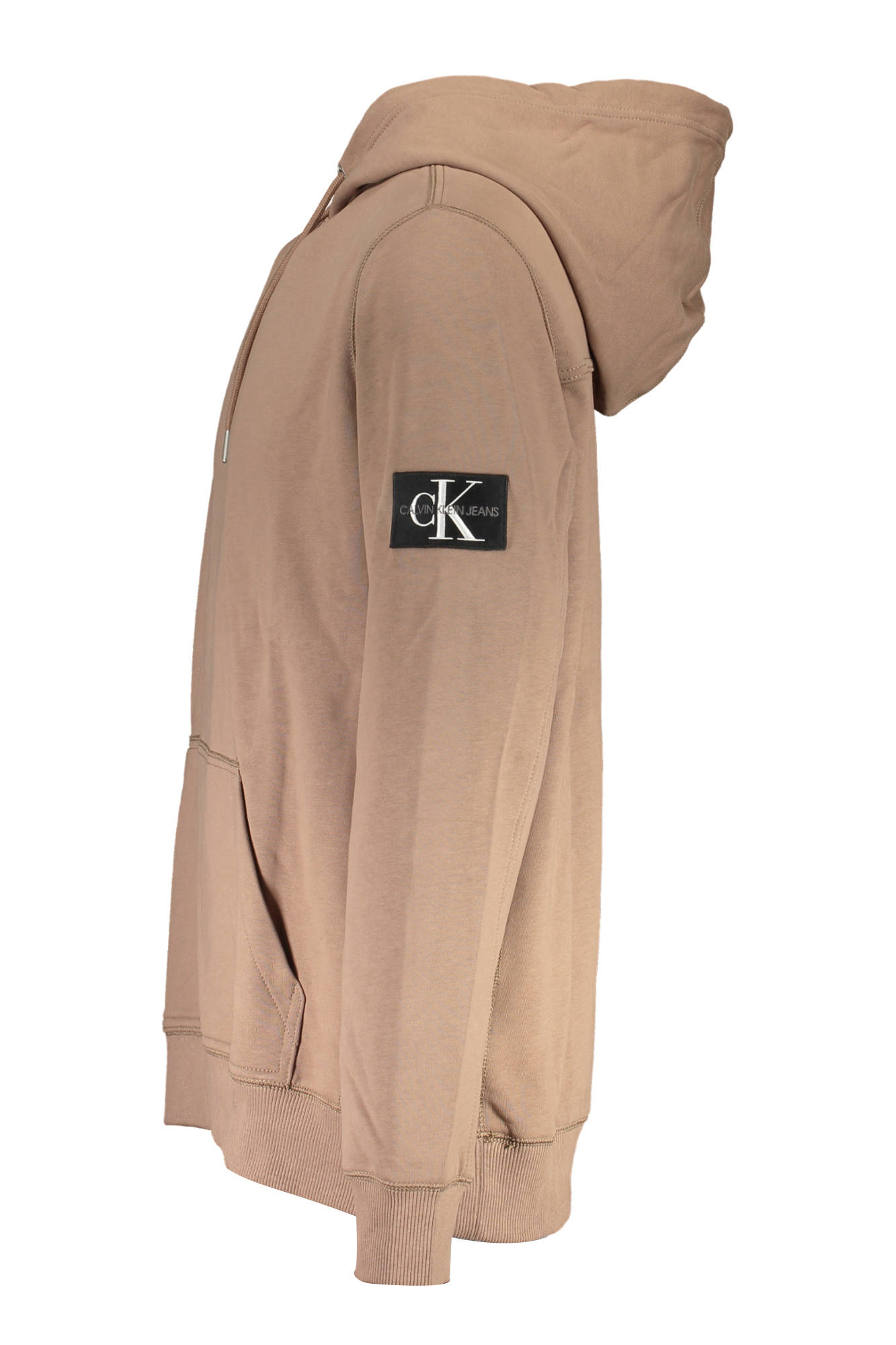 CALVIN KLEIN FELPA SENZA ZIP UOMO - Marrone - immagine 3