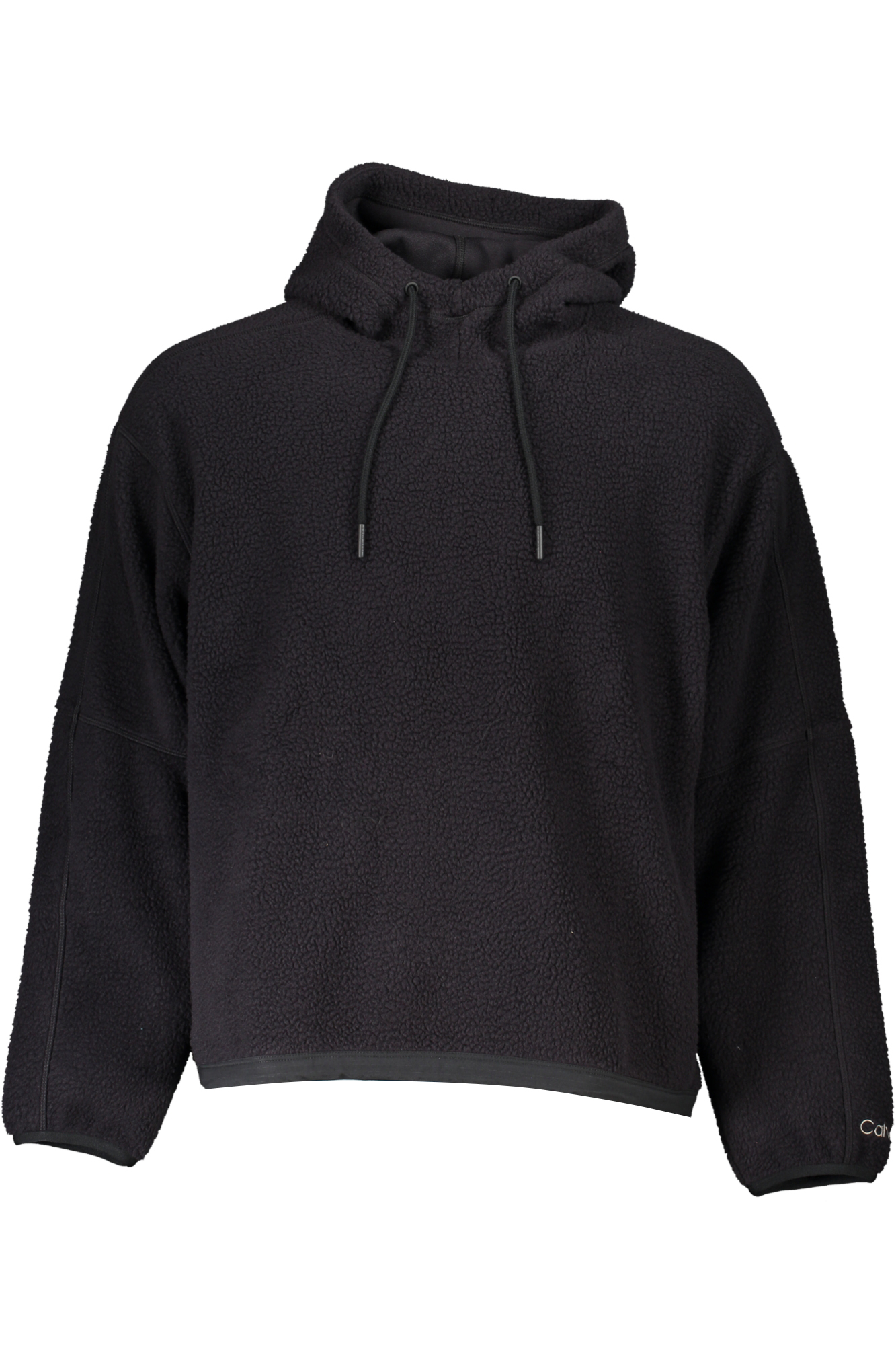 CALVIN KLEIN FELPA SENZA ZIP UOMO - Nero