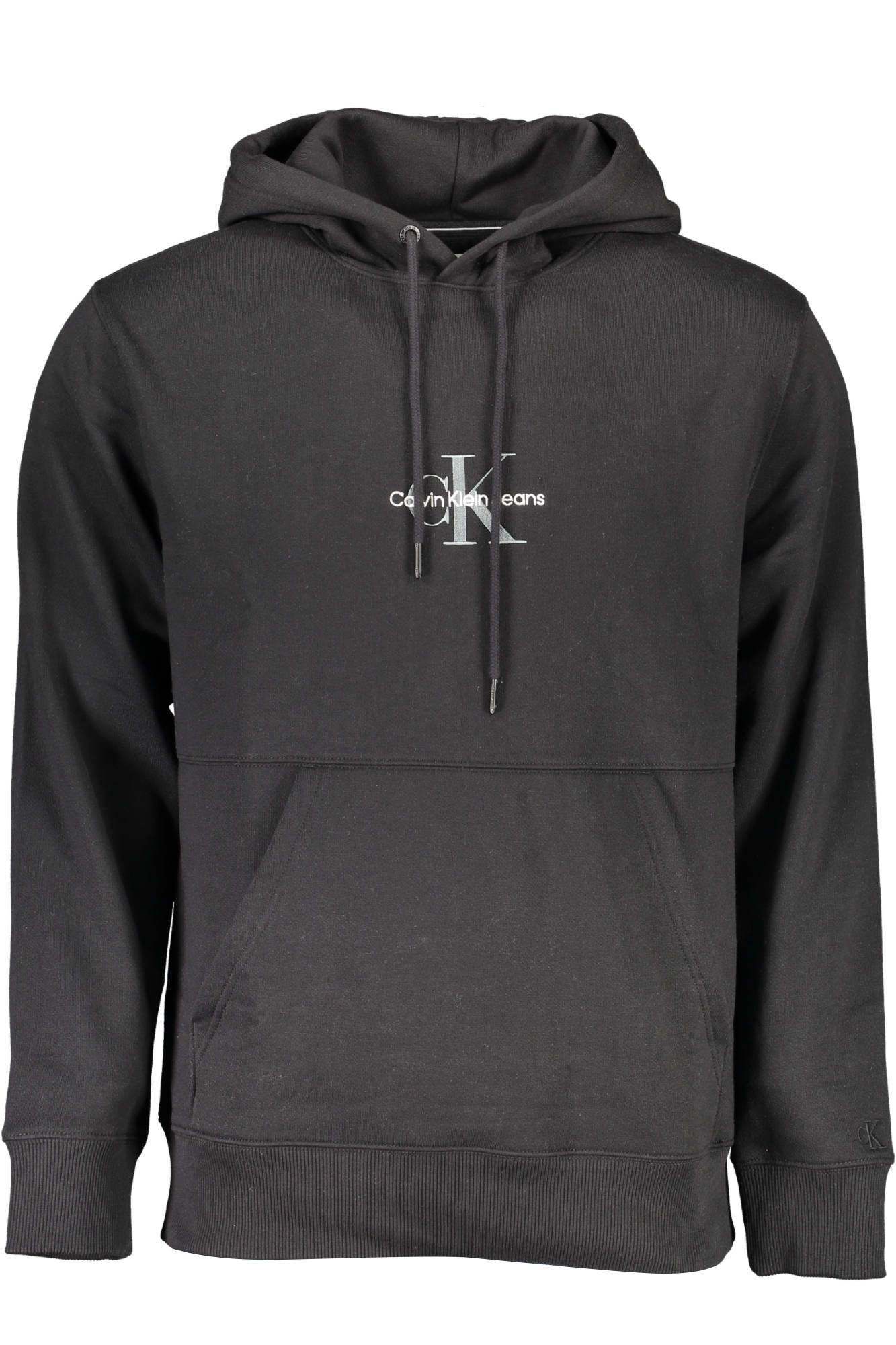 CALVIN KLEIN FELPA SENZA ZIP UOMO - Nero