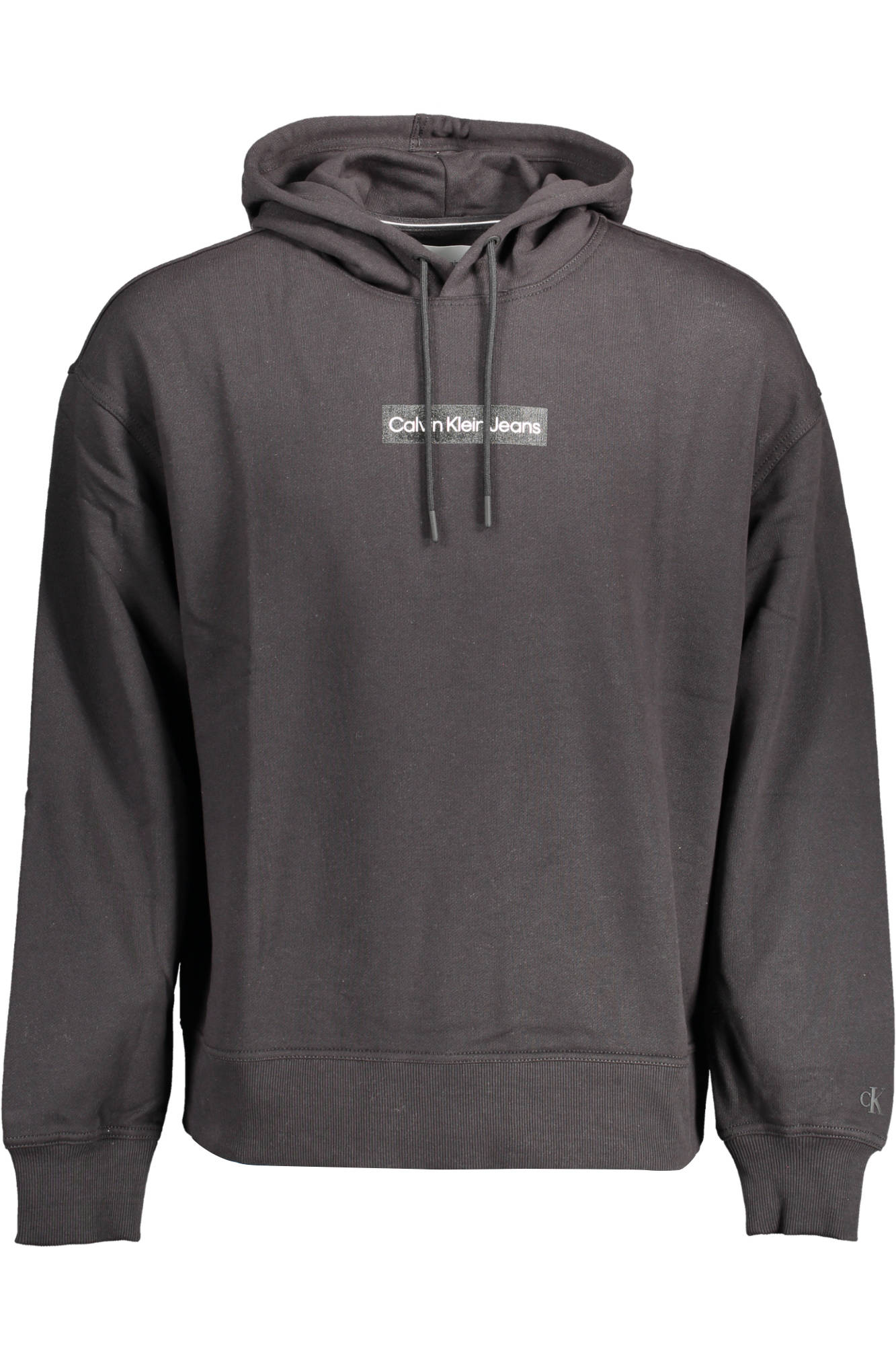 CALVIN KLEIN FELPA SENZA ZIP UOMO - Nero