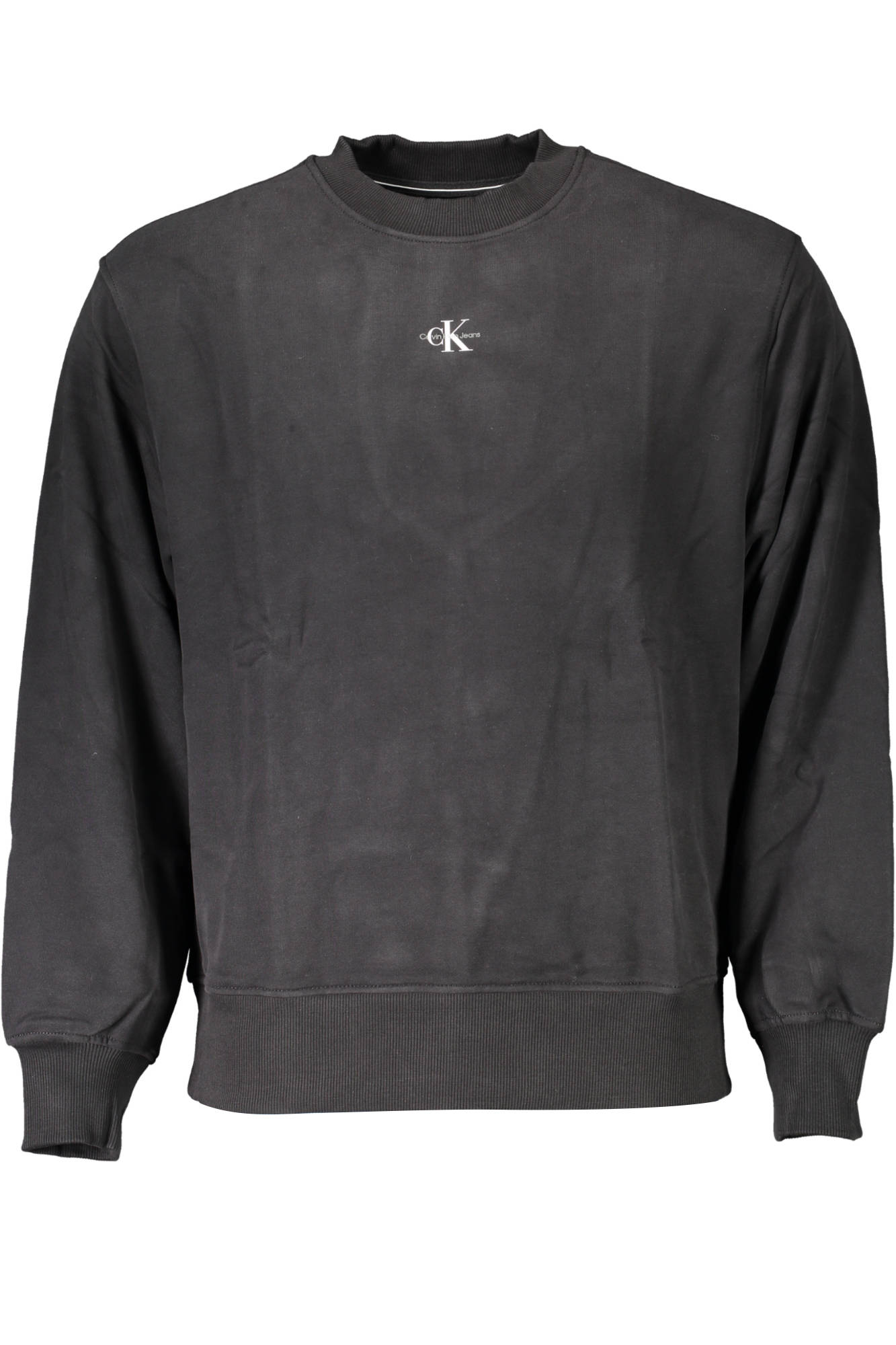 CALVIN KLEIN FELPA SENZA ZIP UOMO - Nero