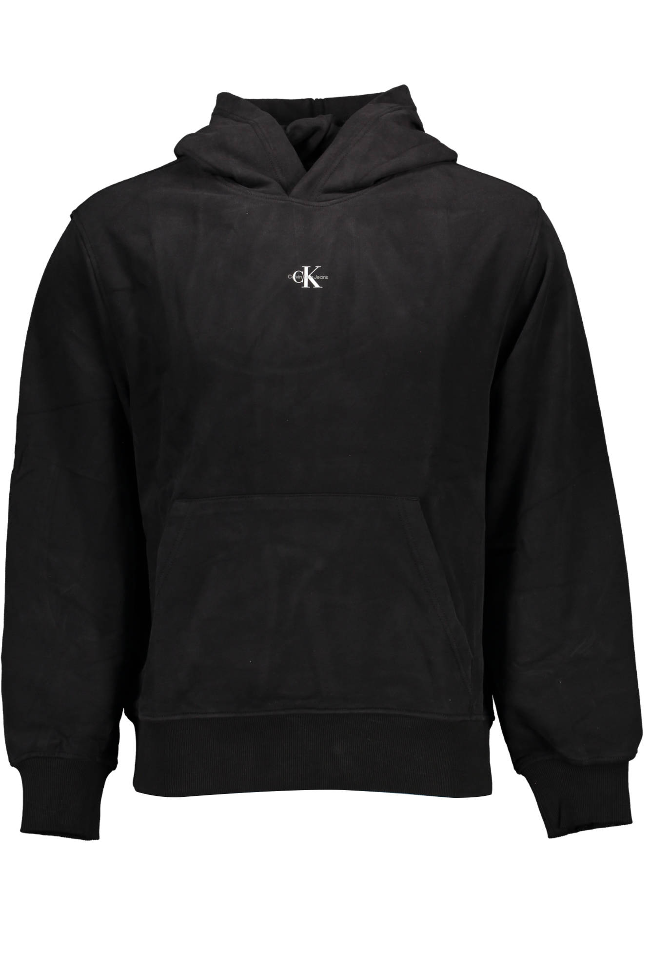 CALVIN KLEIN FELPA SENZA ZIP UOMO - Nero