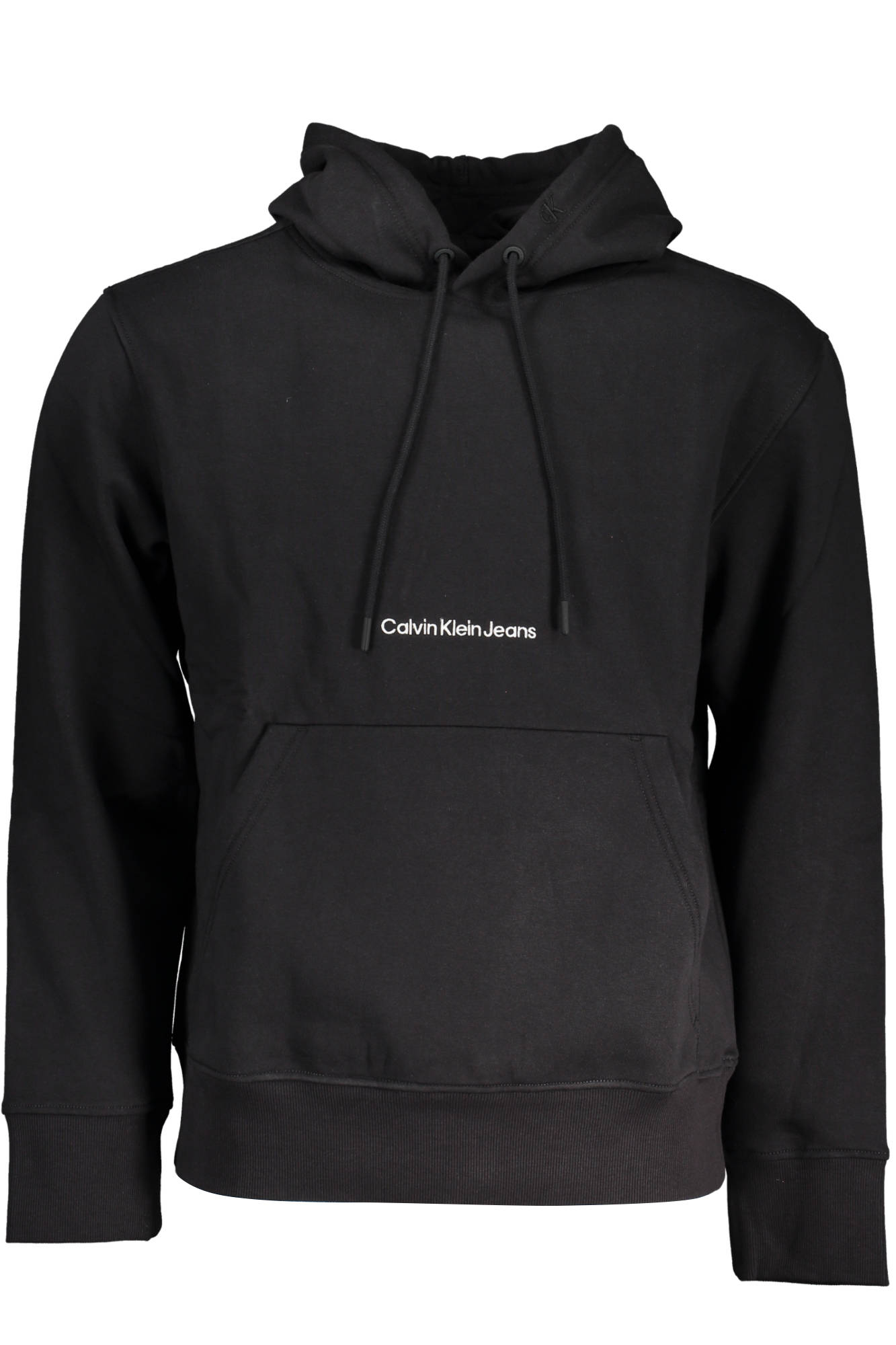 CALVIN KLEIN FELPA SENZA ZIP UOMO - Nero