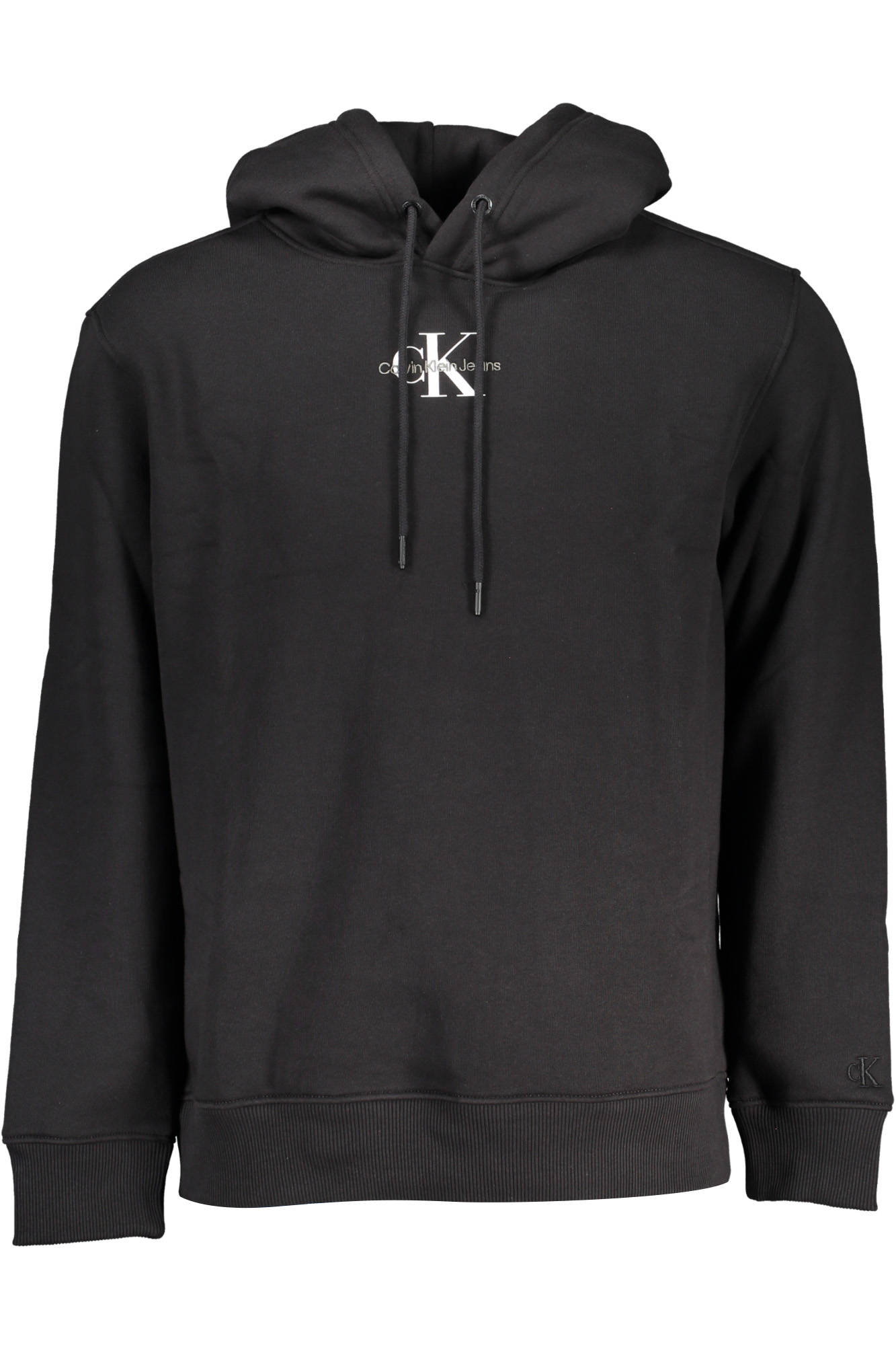 CALVIN KLEIN FELPA SENZA ZIP UOMO - Nero