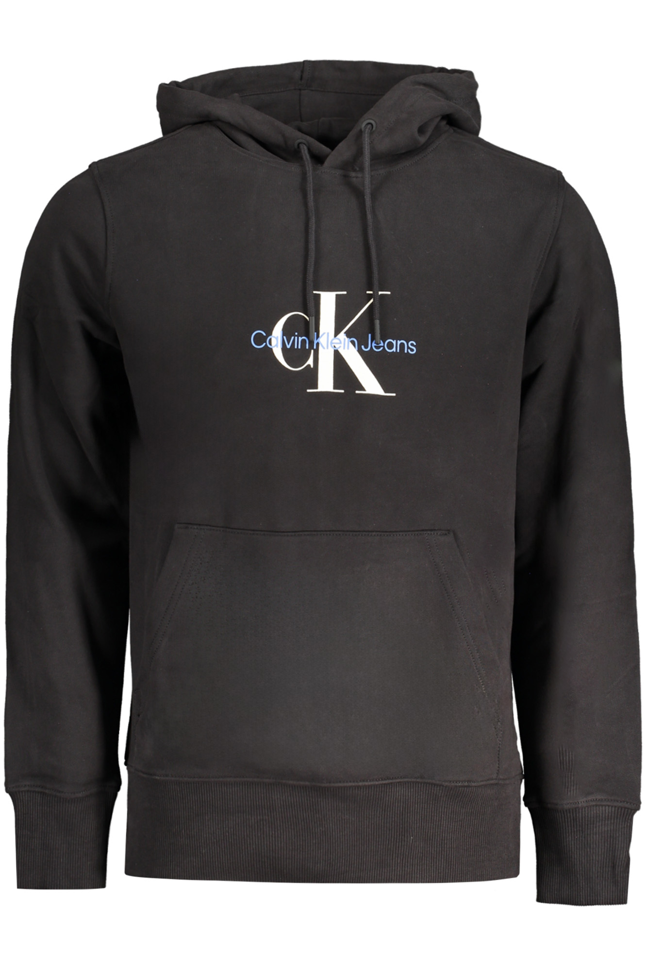 CALVIN KLEIN FELPA SENZA ZIP UOMO - Nero