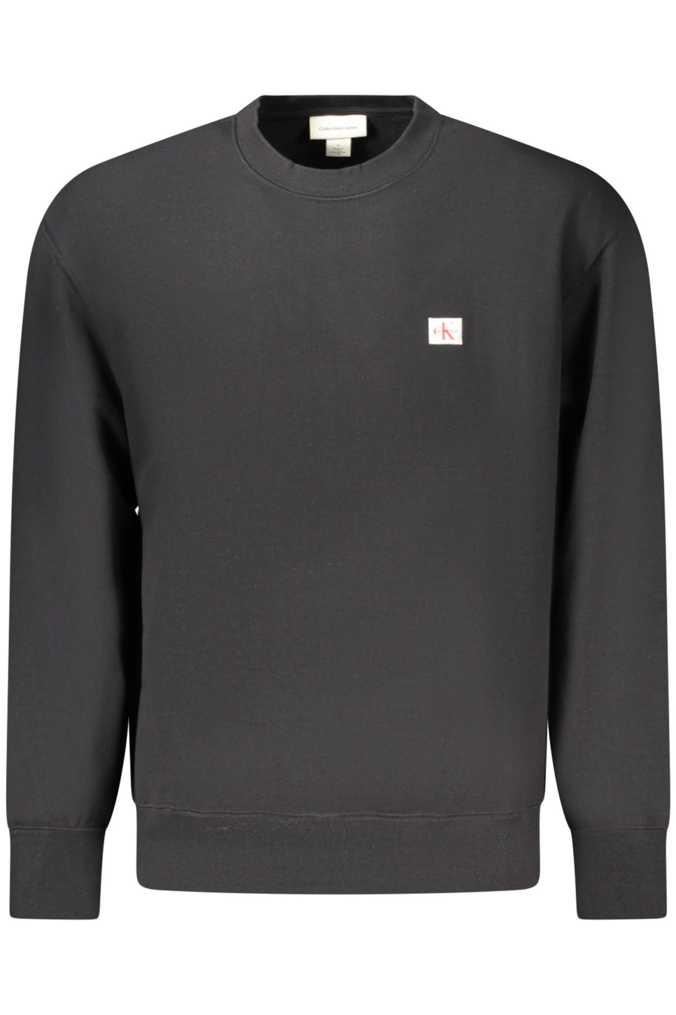 CALVIN KLEIN FELPA SENZA ZIP UOMO - Nero