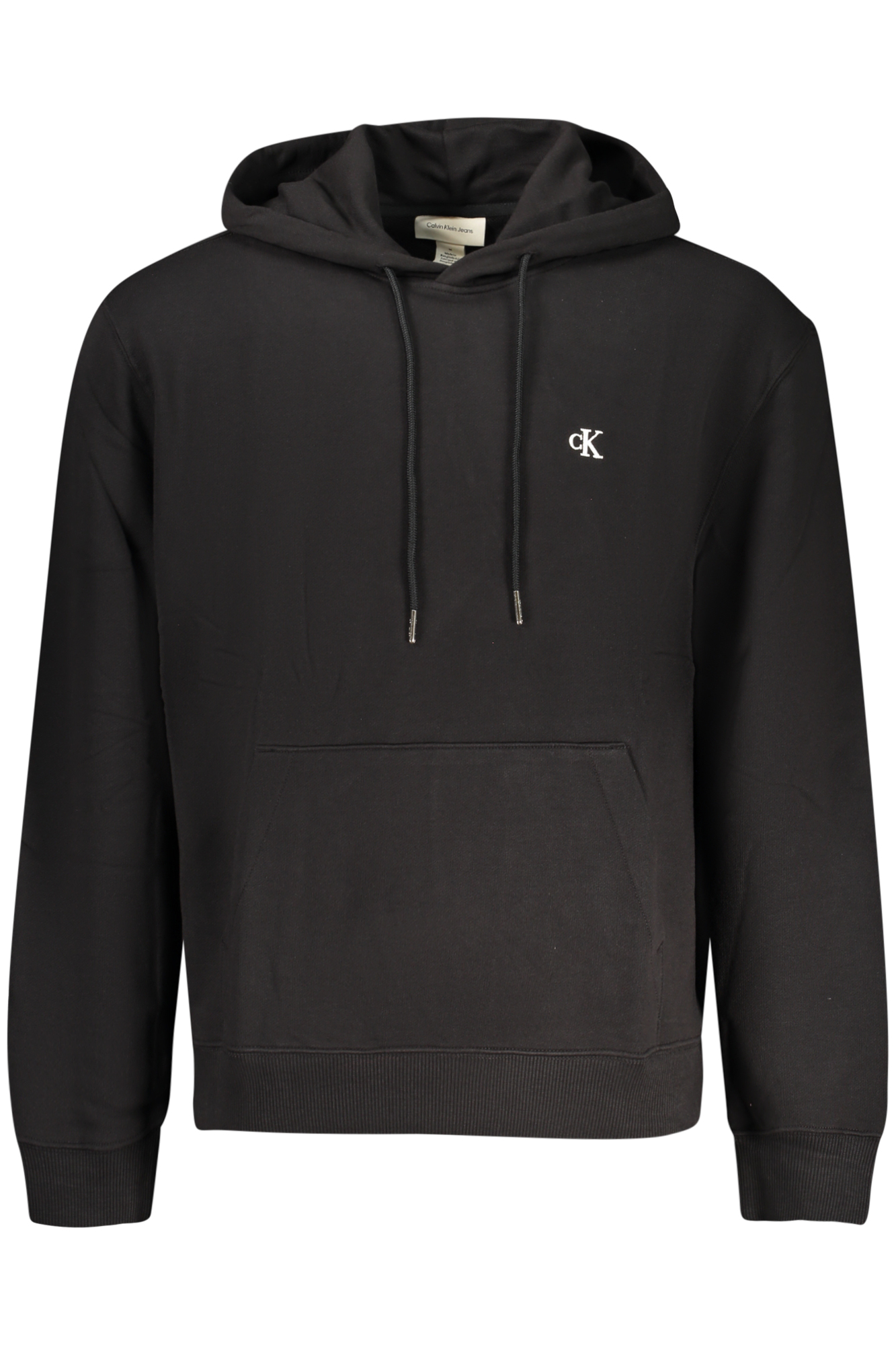 CALVIN KLEIN FELPA SENZA ZIP UOMO - Nero