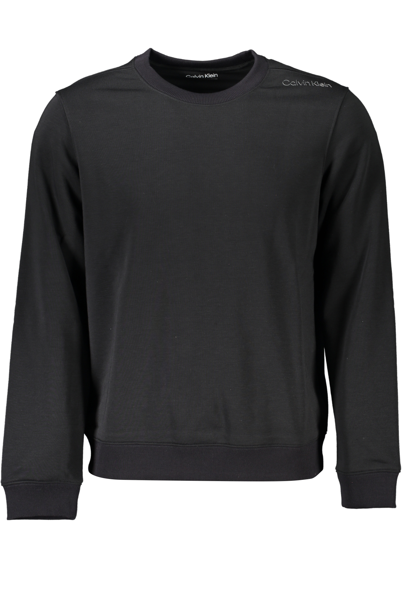 CALVIN KLEIN FELPA SENZA ZIP UOMO - Nero