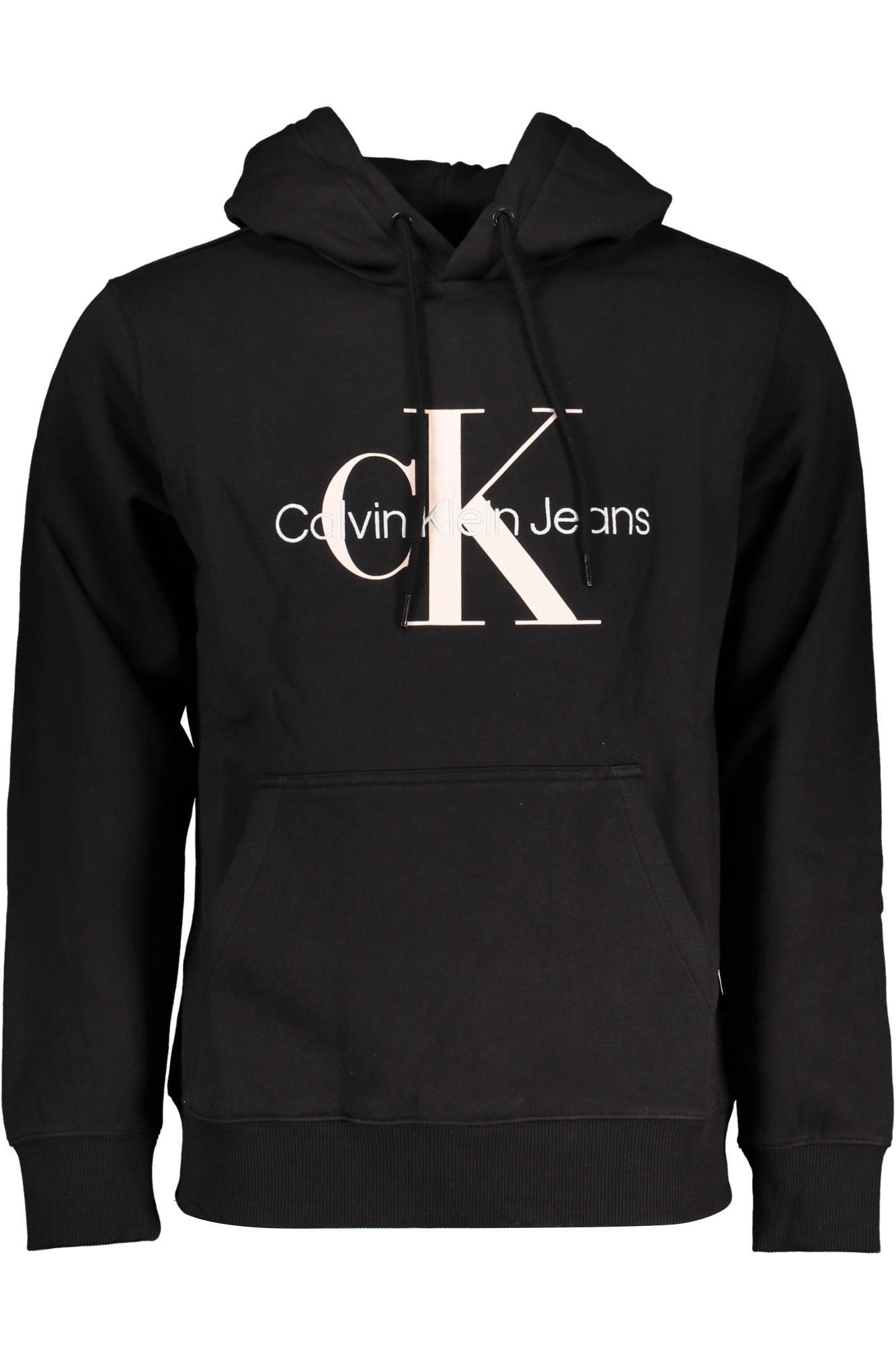CALVIN KLEIN FELPA SENZA ZIP UOMO - Nero