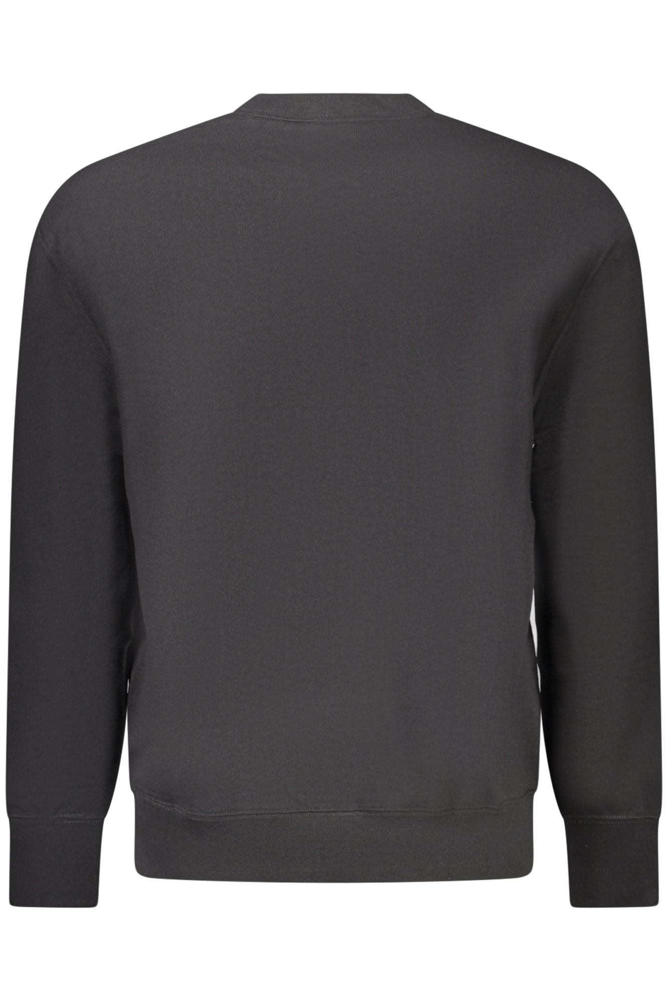 CALVIN KLEIN FELPA SENZA ZIP UOMO - Nero - immagine 2