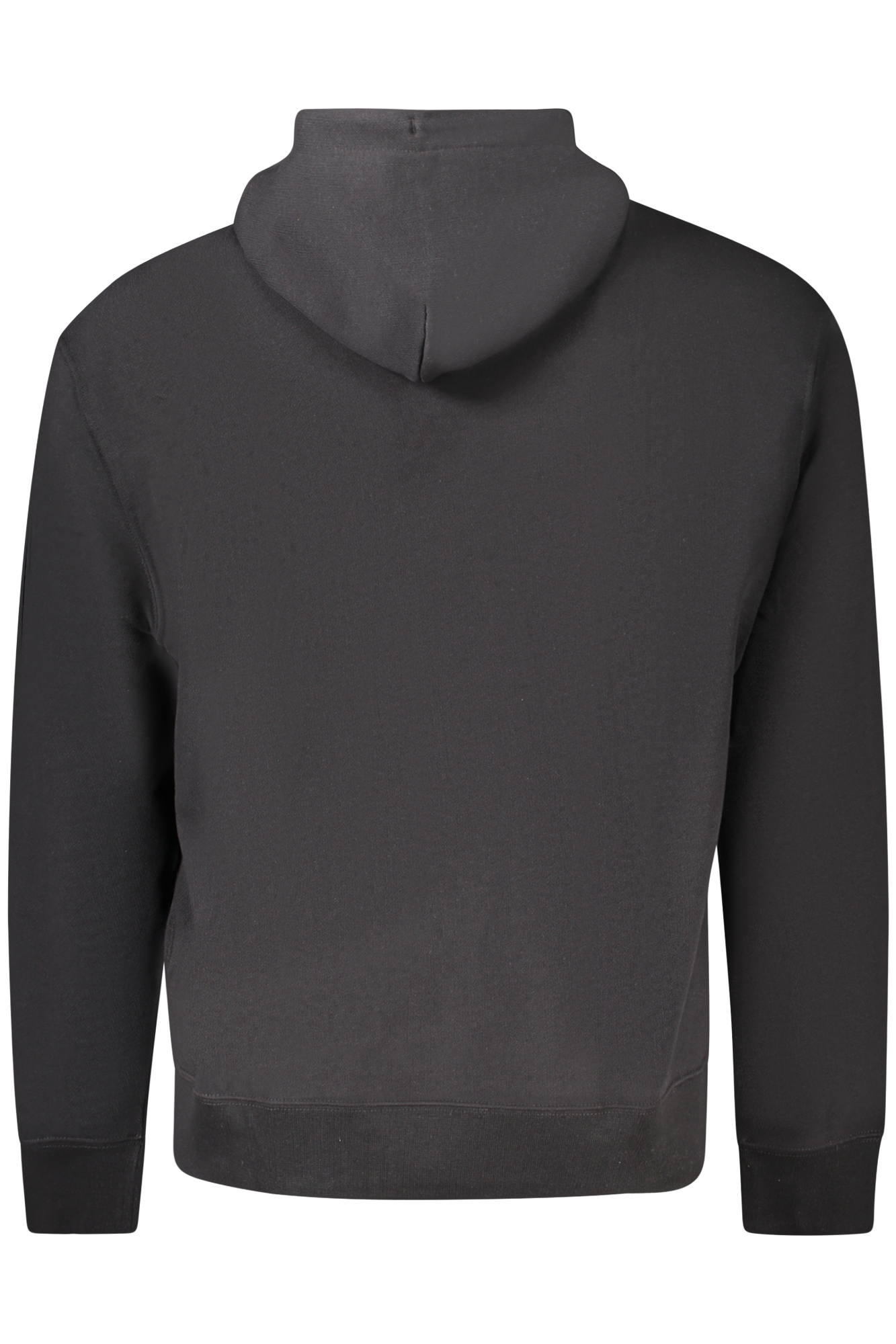 CALVIN KLEIN FELPA SENZA ZIP UOMO - Nero - immagine 2